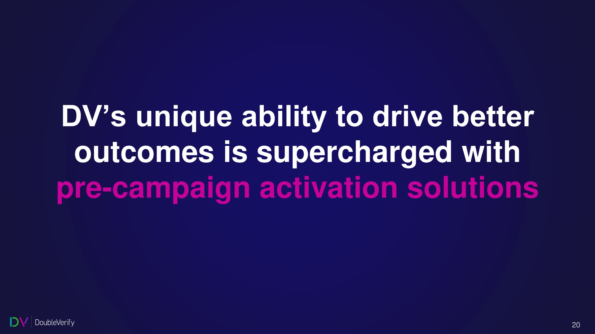 unique ability to drive better outcomes is supercharged with campaign activation solutions | DoubleVerify
