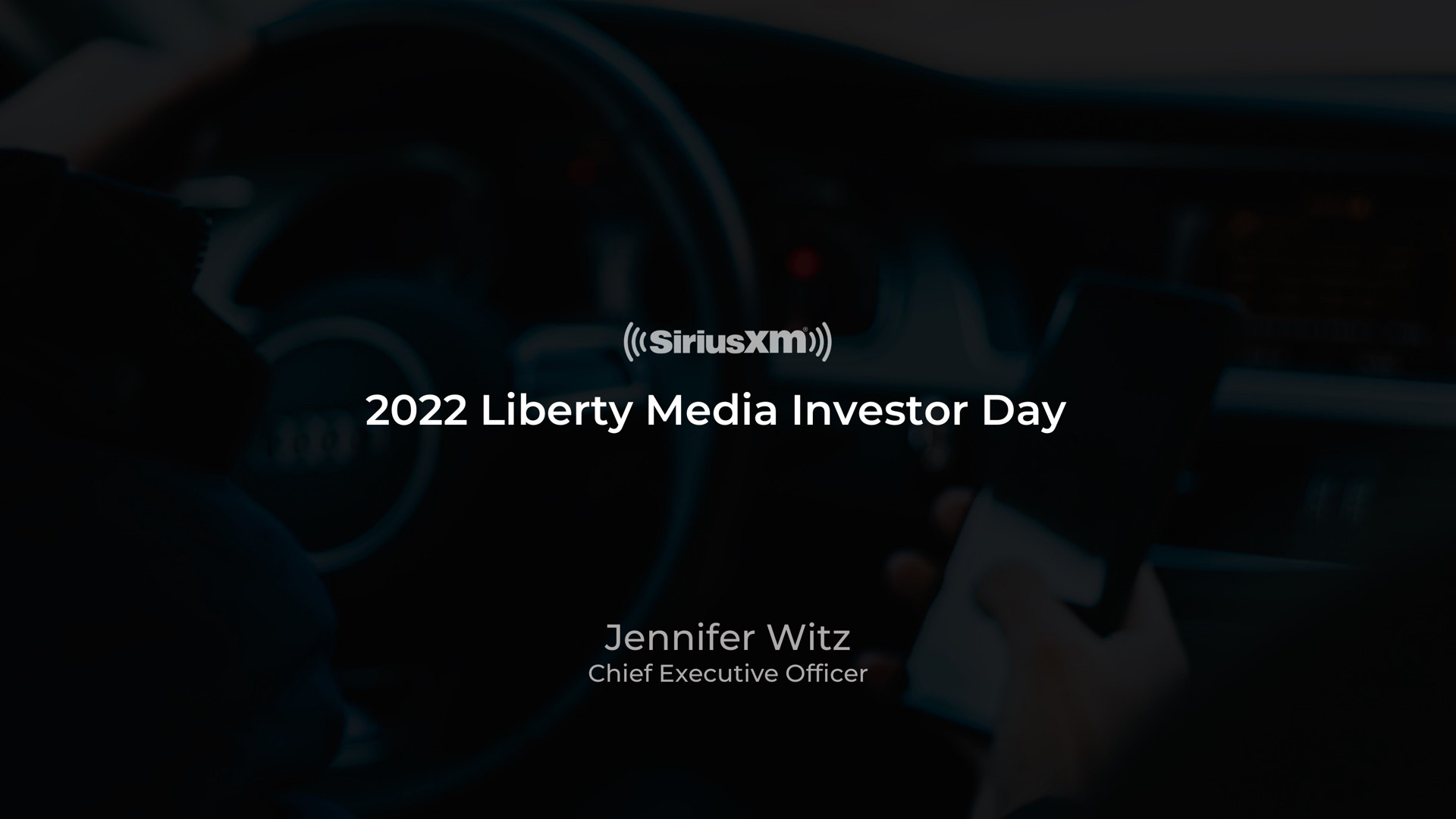 liberty media investor day | SiriusXM