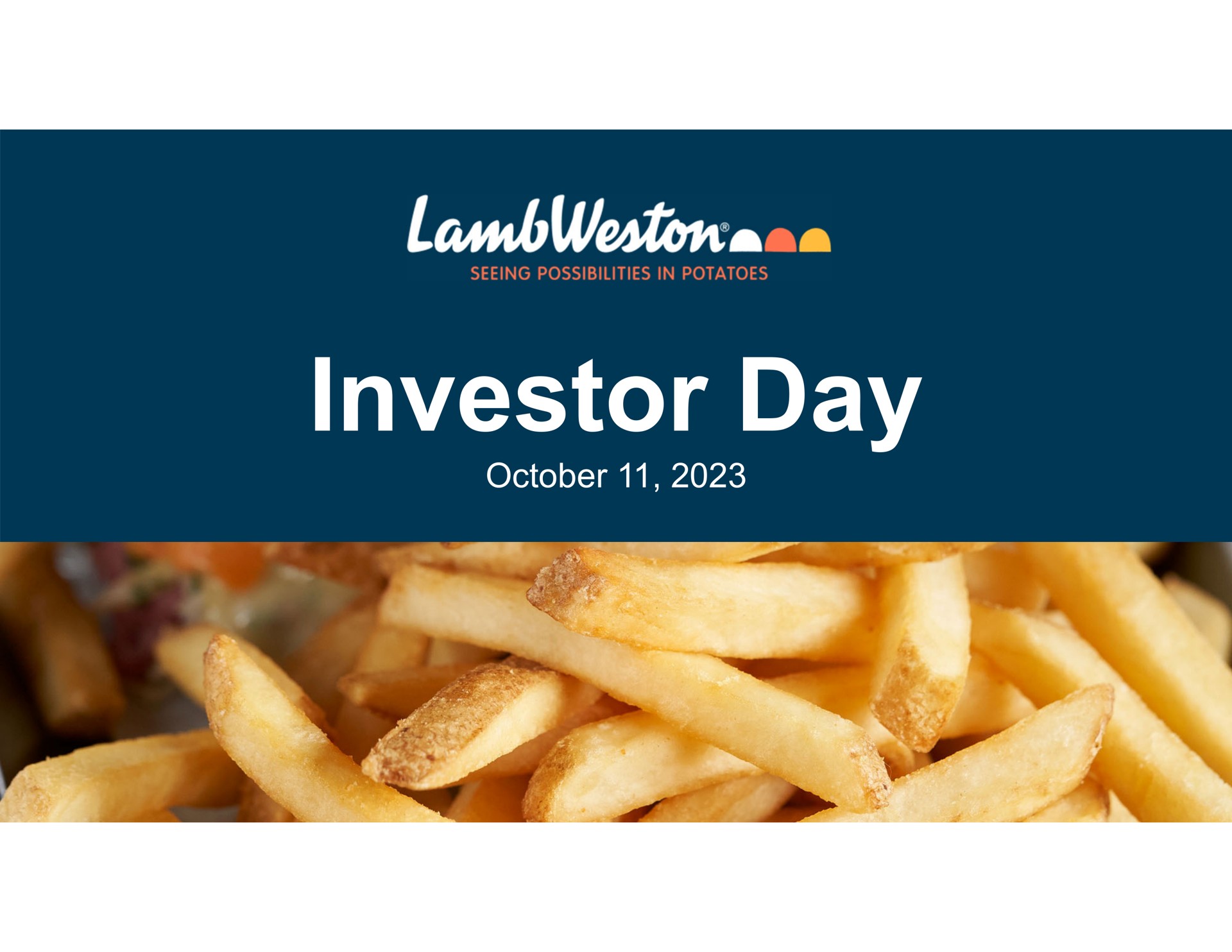 investor day ana | Lamb Weston