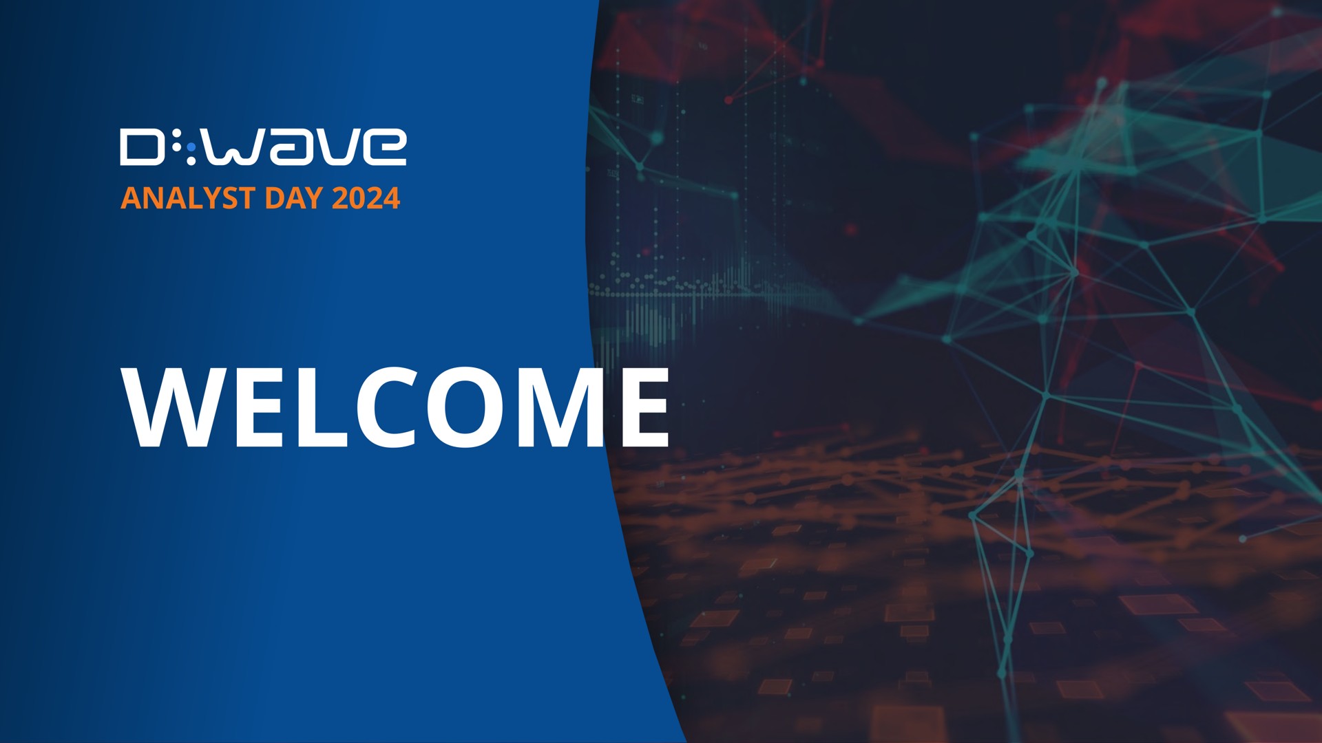 welcome analyst day | D-Wave
