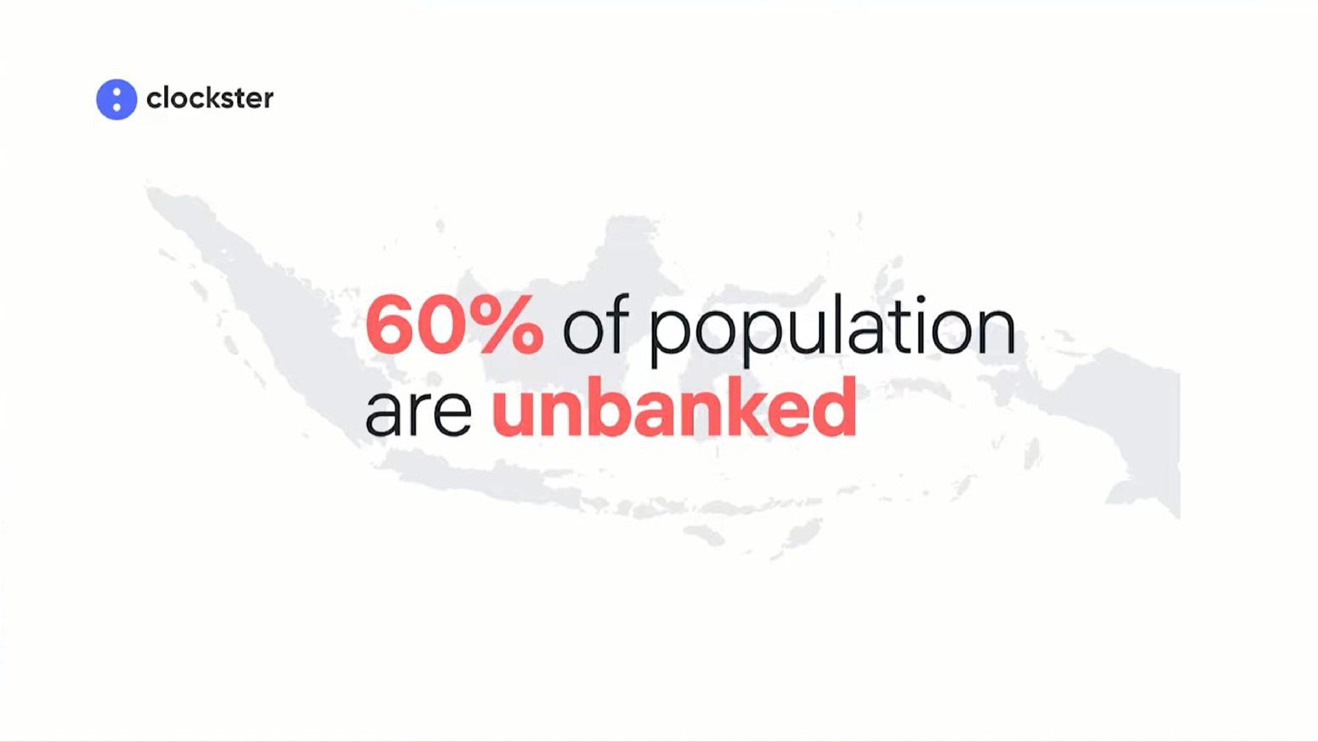 of population are unbanked | Clockster