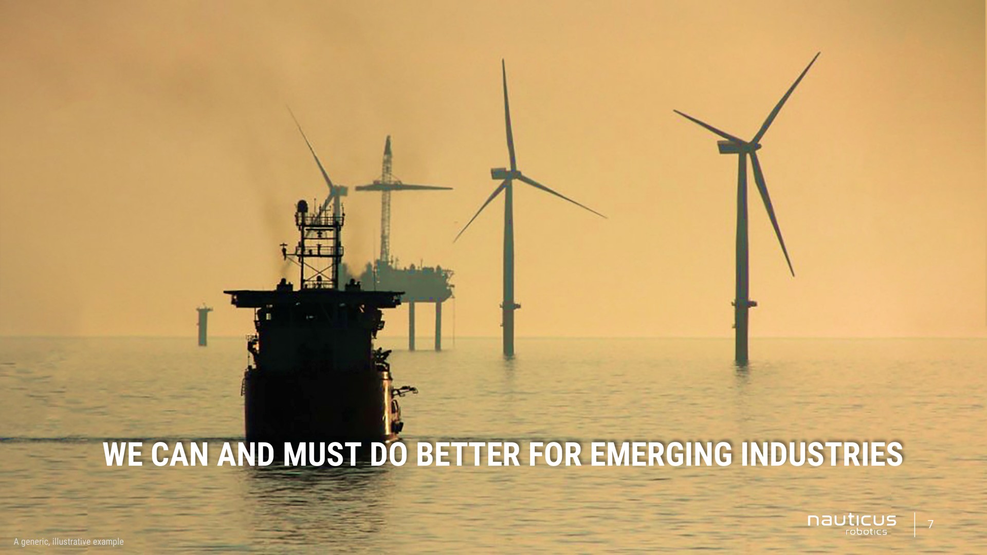 we can and must do better for emerging industries | Nauticus