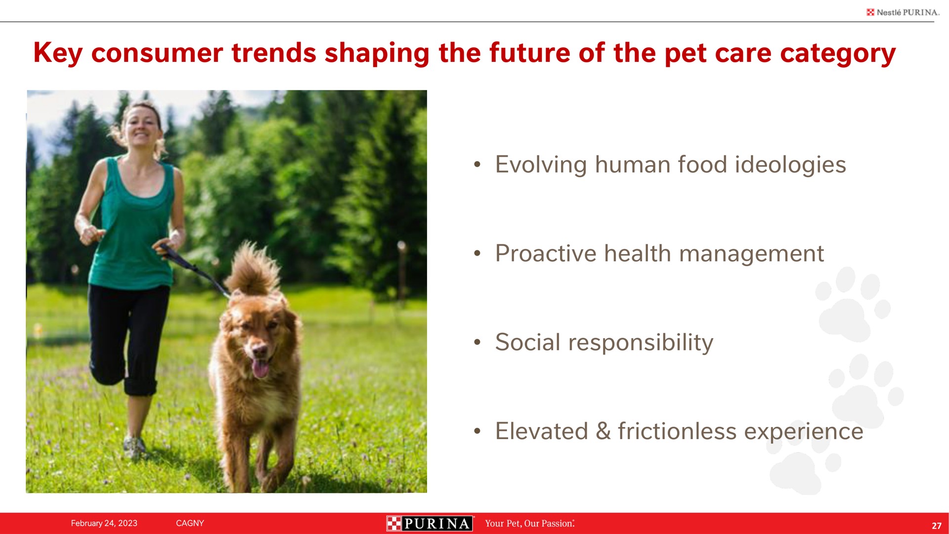 key consumer trends shaping the future of the pet care category | Nestle