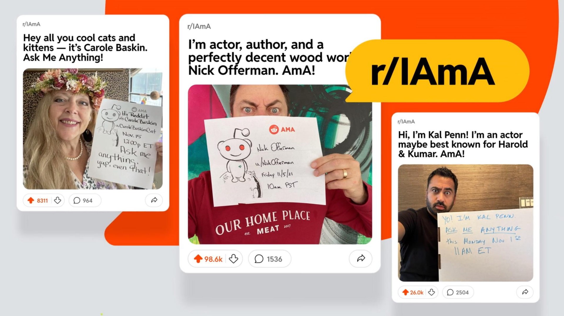 hey all you cool cats and kittens it ask me anything i actor author and a perfectly decent wood nick ama even at lama i i an actor maybe best known for ama | Reddit