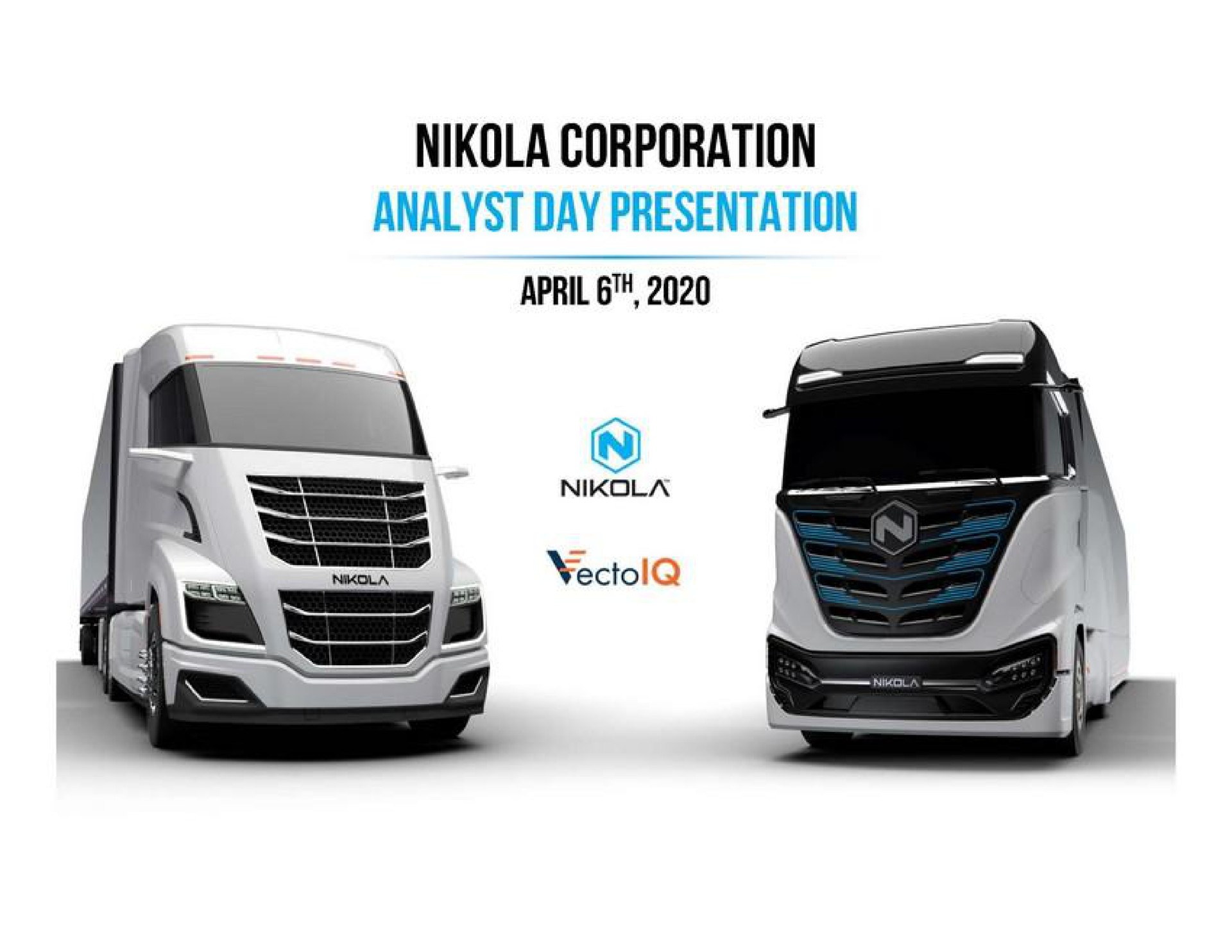 corporation analyst day presentation | Nikola
