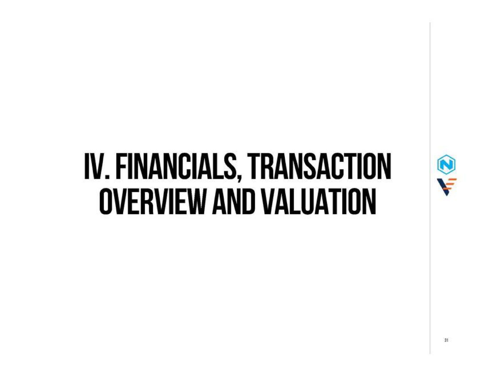 transaction overview and valuation | Nikola
