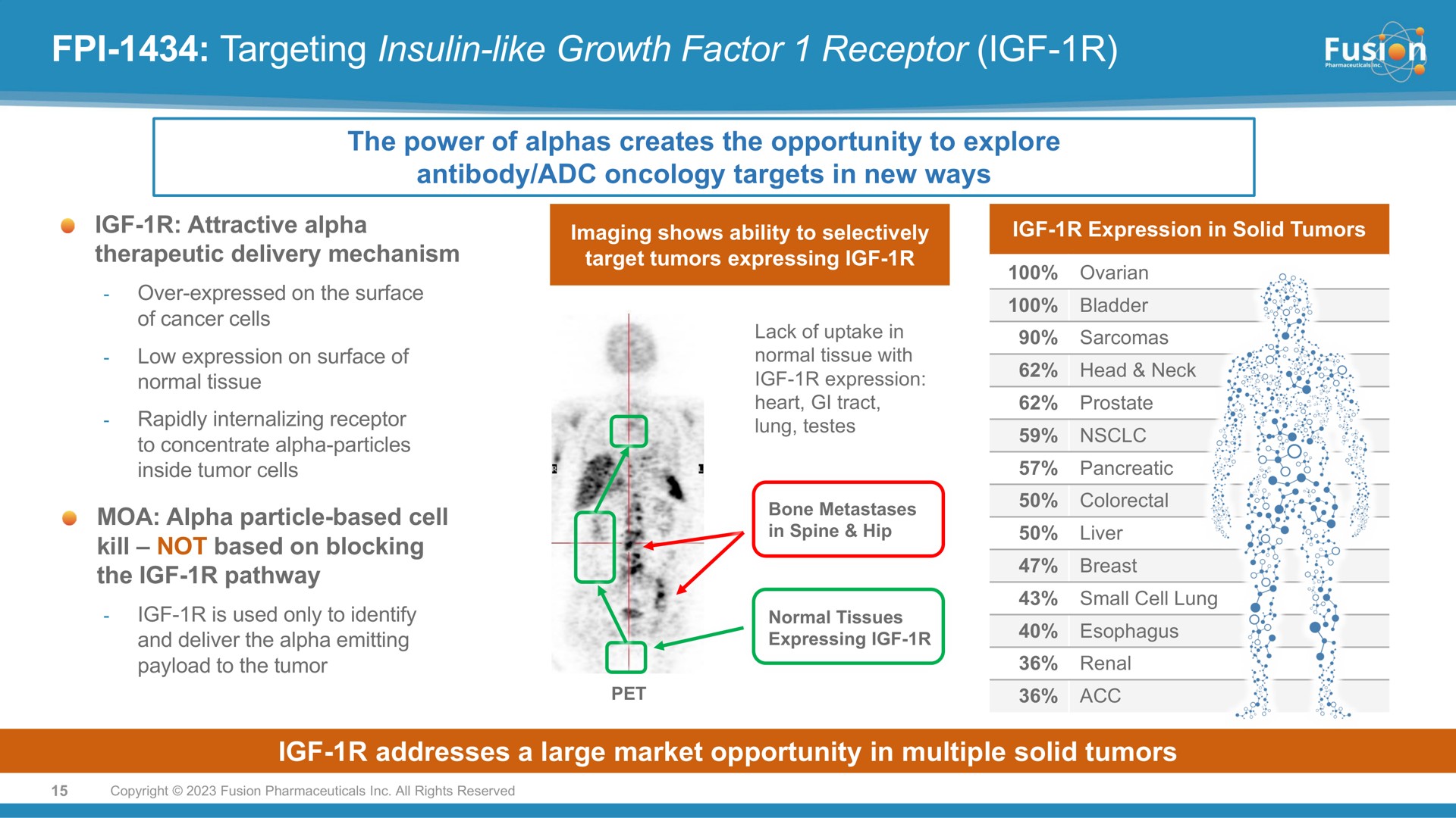 targeting insulin like growth factor receptor | Fusion Pharmaceuticals