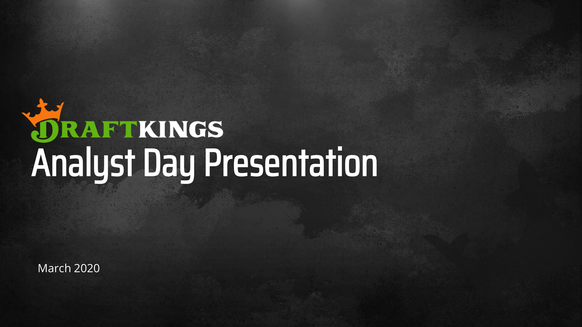 analyst day presentation kings me | DraftKings