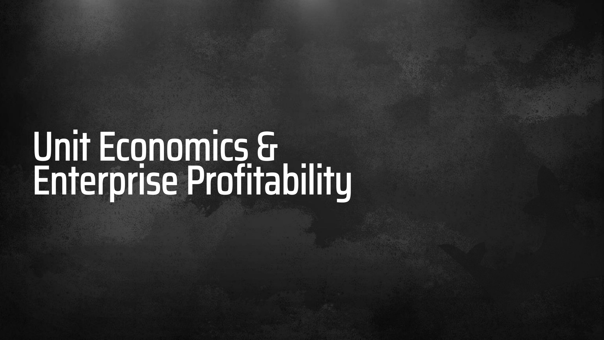 unit economics enterprise profitability | DraftKings