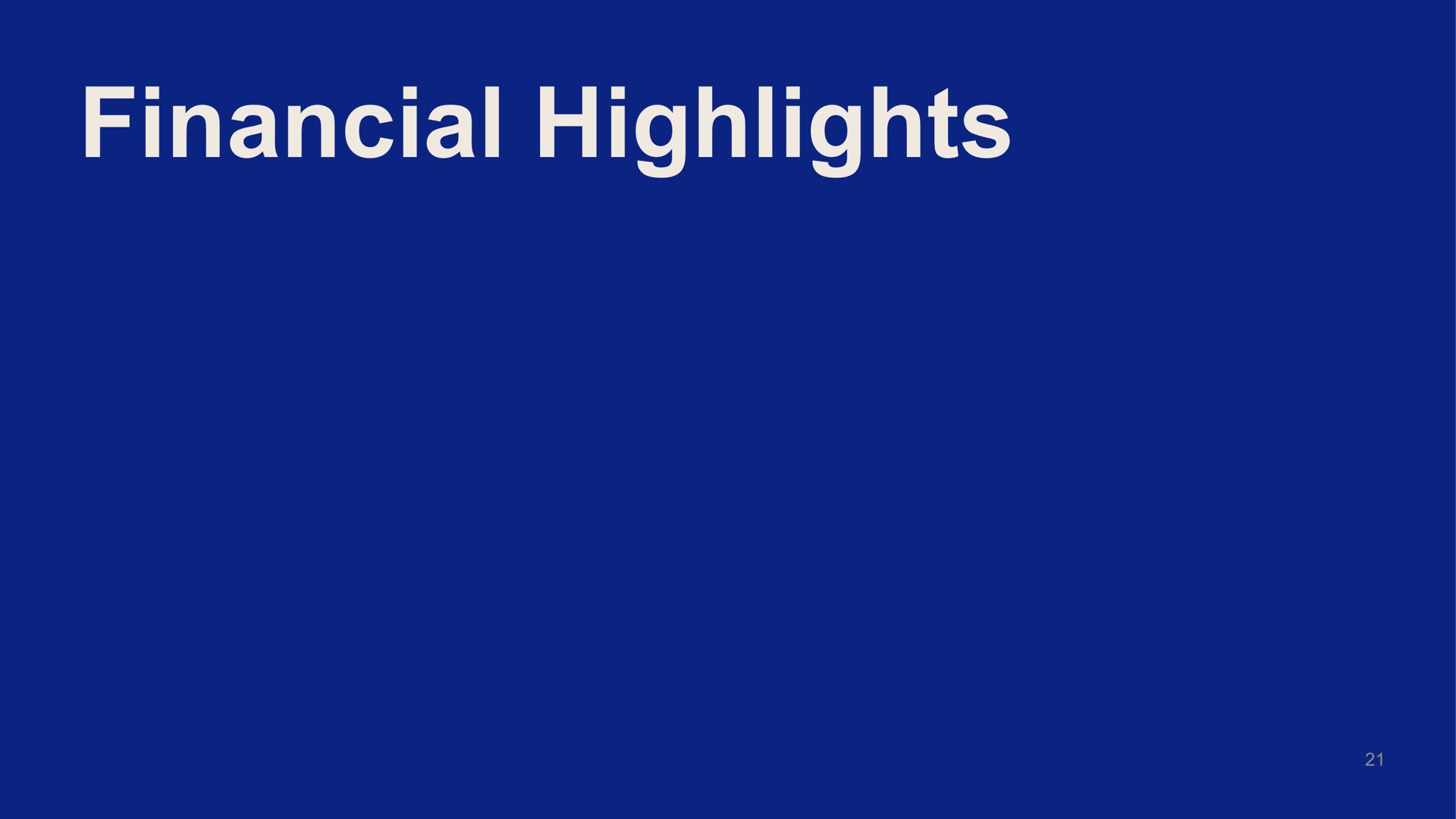 financial highlights | Dropbox