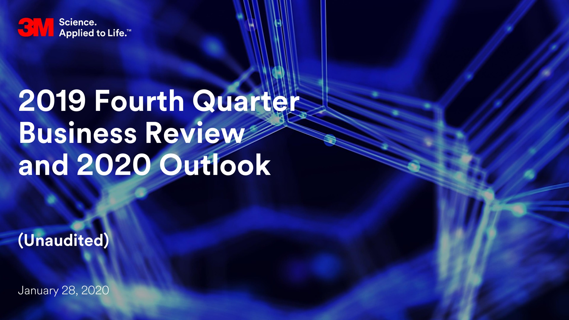 fourth quarter business review and outlook unaudited | 3M