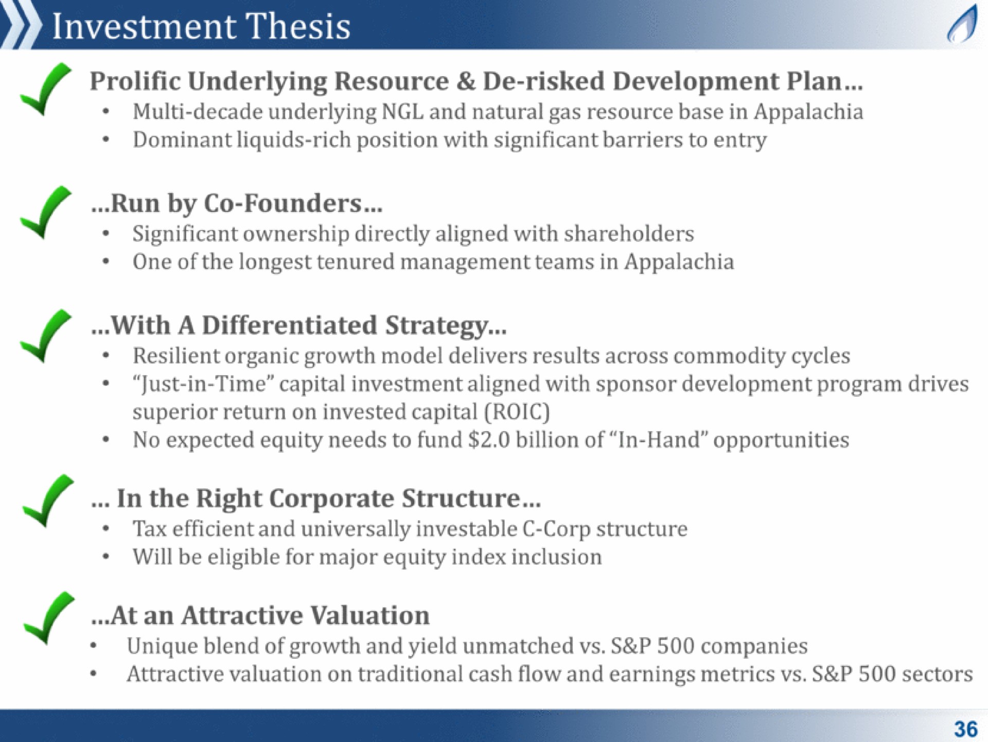 investment thesis a with a differentiated strategy | Antero Midstream Partners