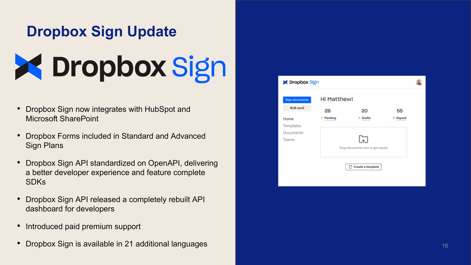 sign update | Dropbox