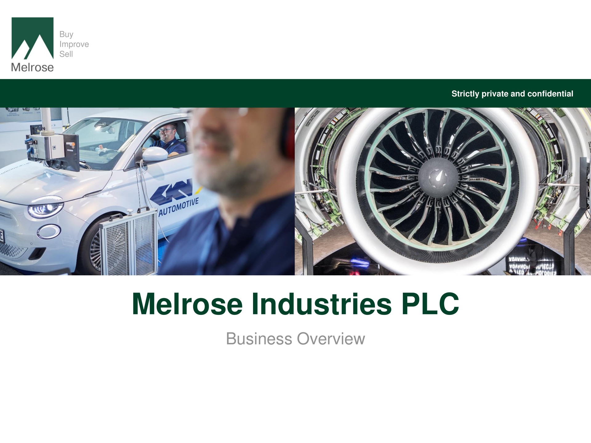 industries business overview | Melrose