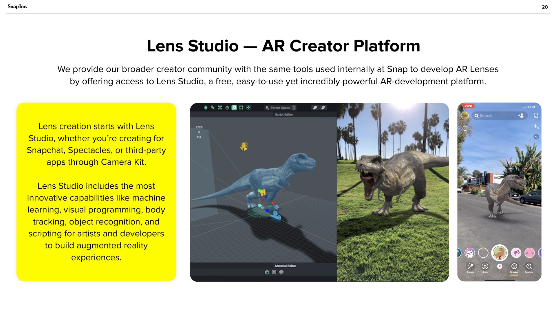 lens studio creator platform | Snap Inc