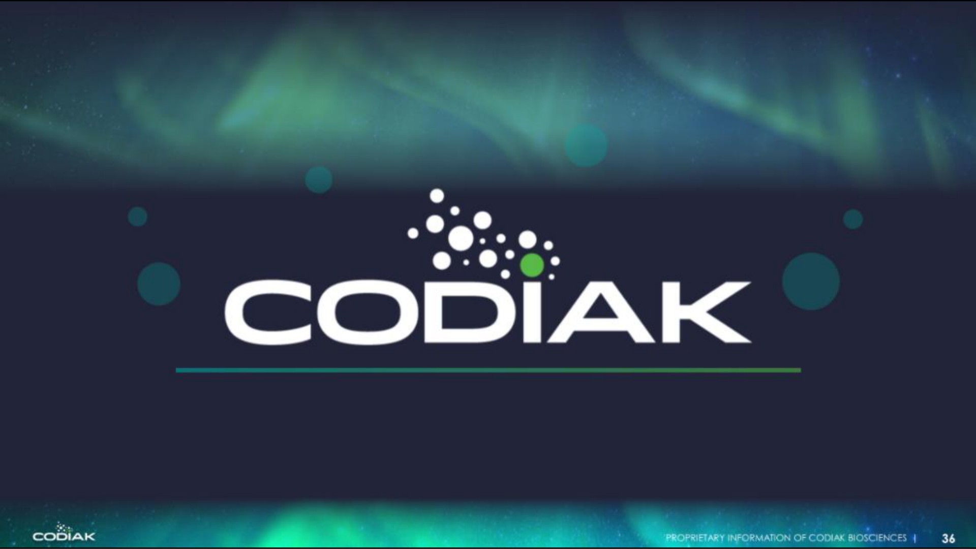 information of | Codiak
