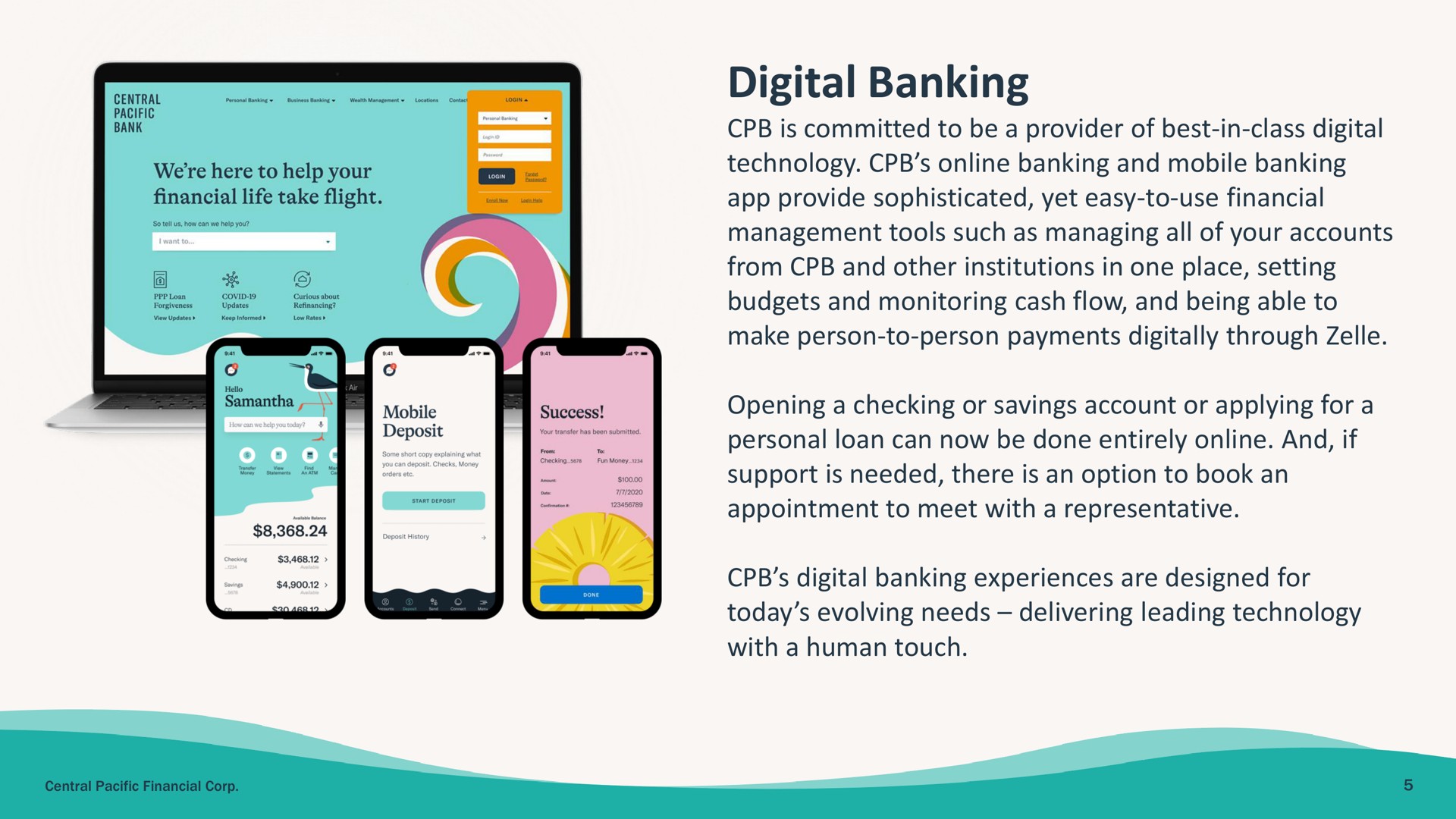 digital banking | Central Pacific Financial
