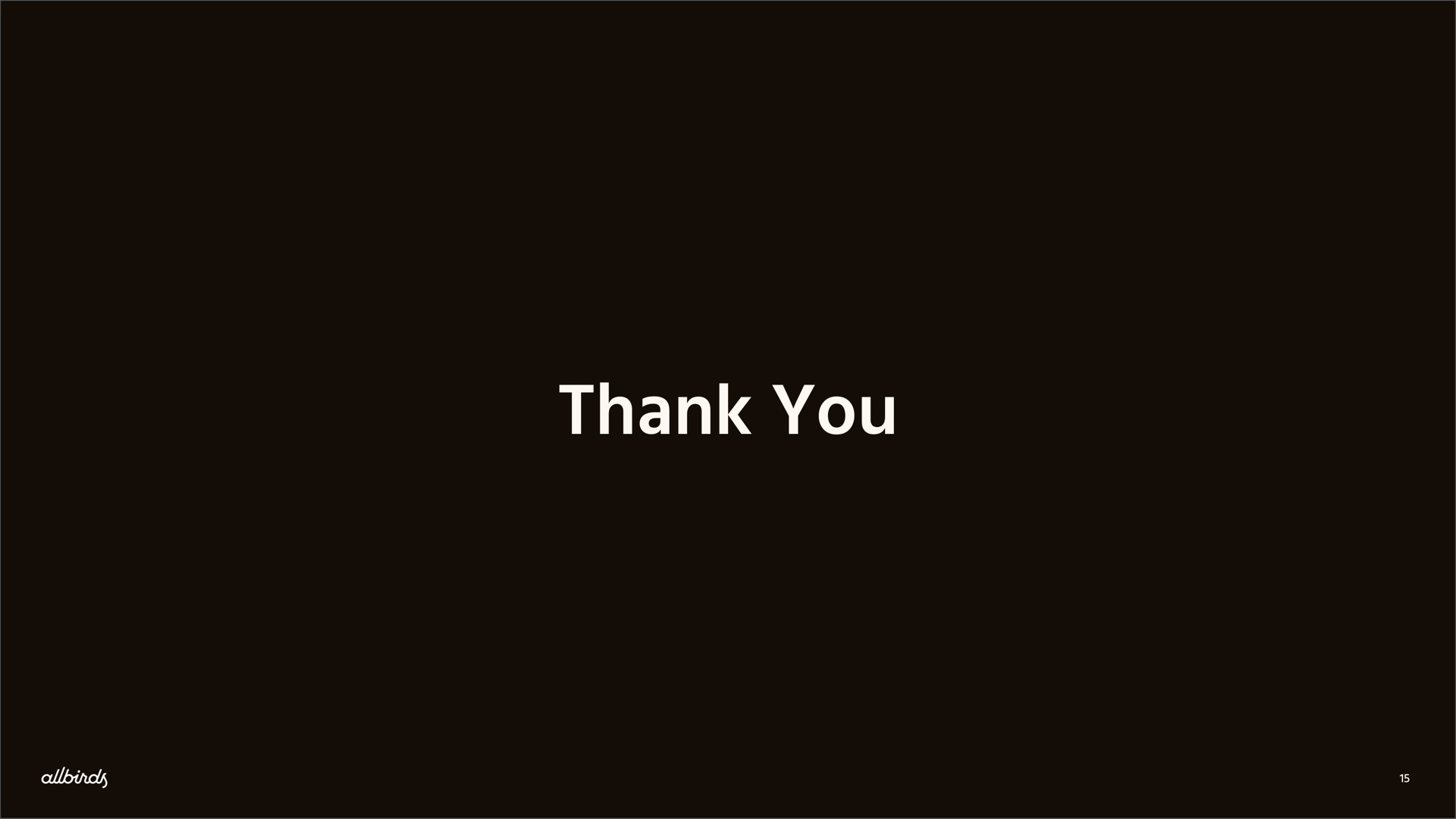 thank you | Allbirds