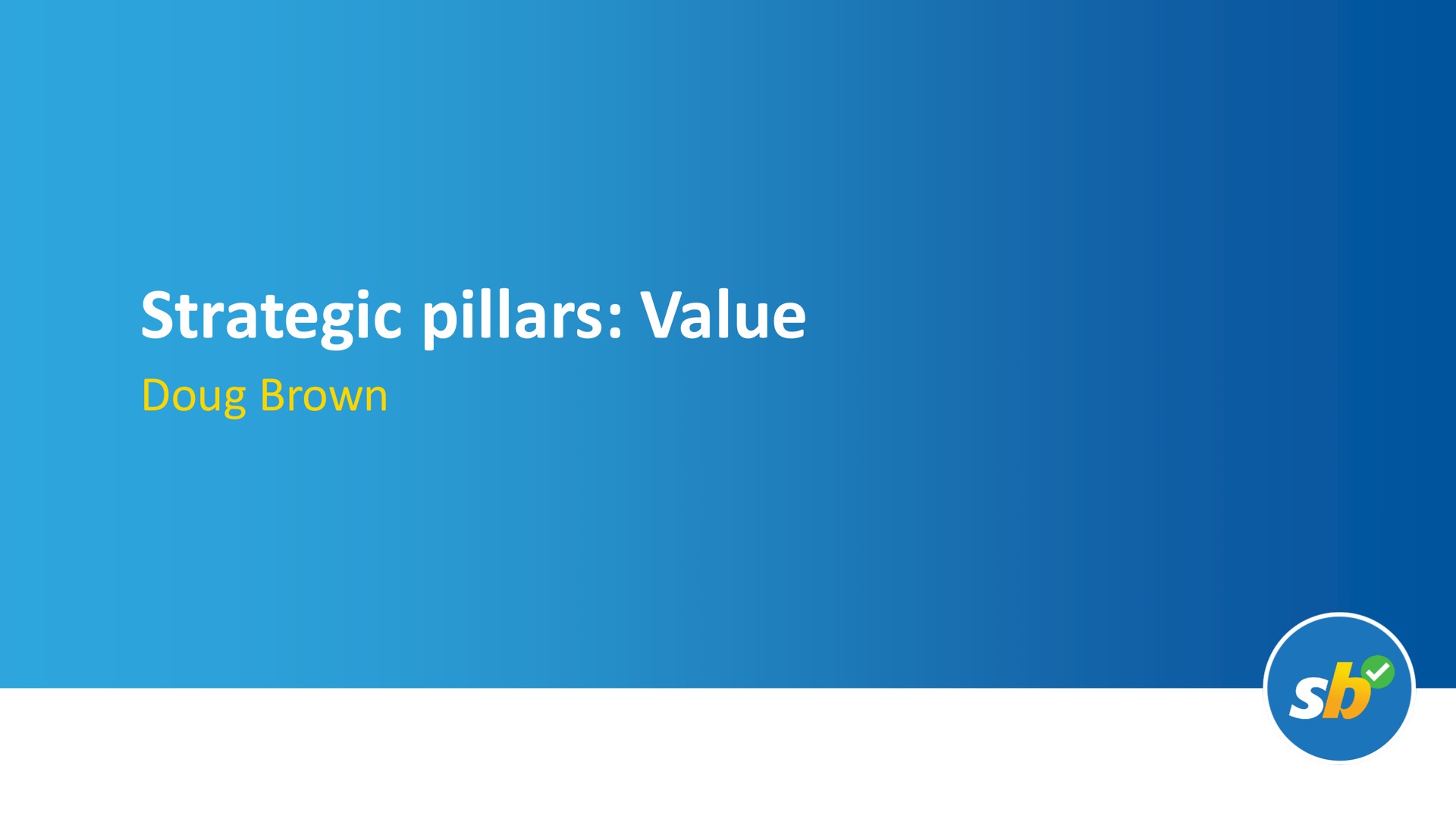 strategic pillars value brown | Flutter