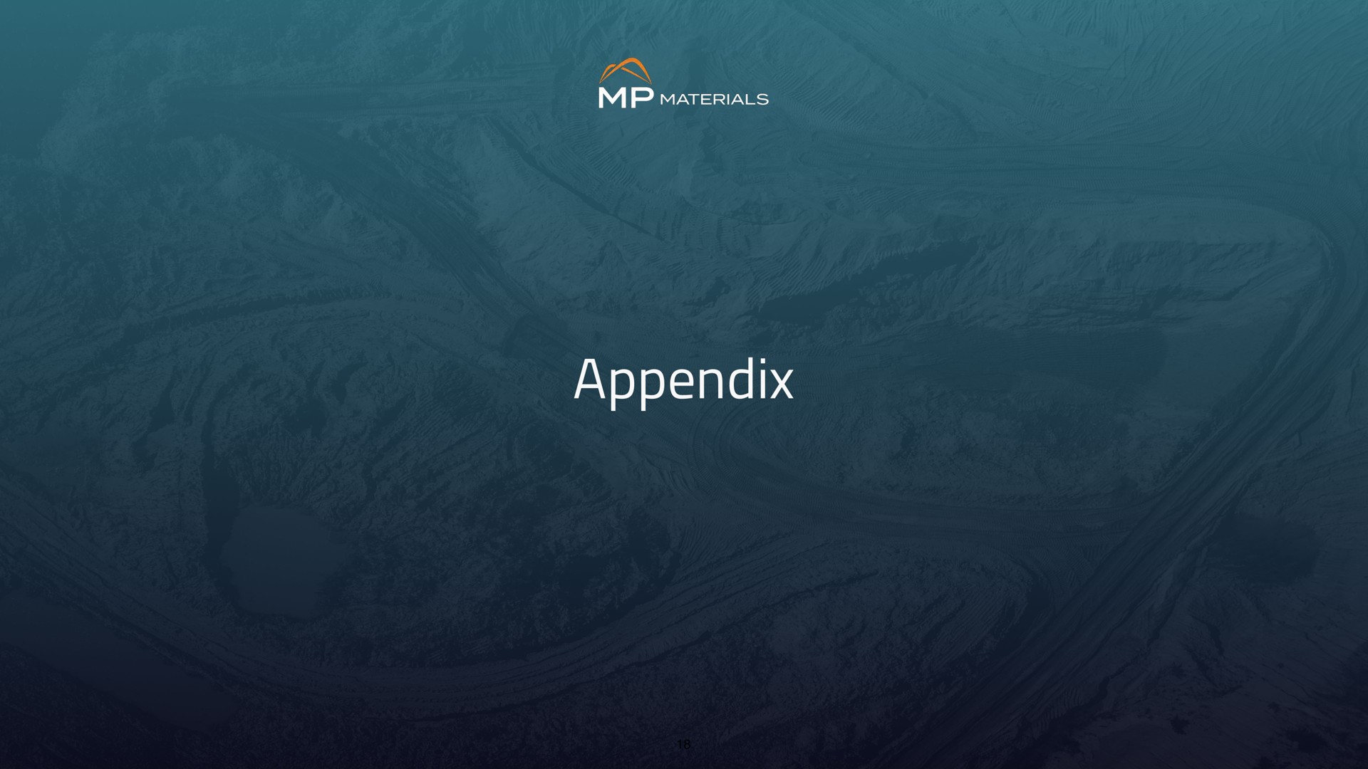appendix | MP Materials