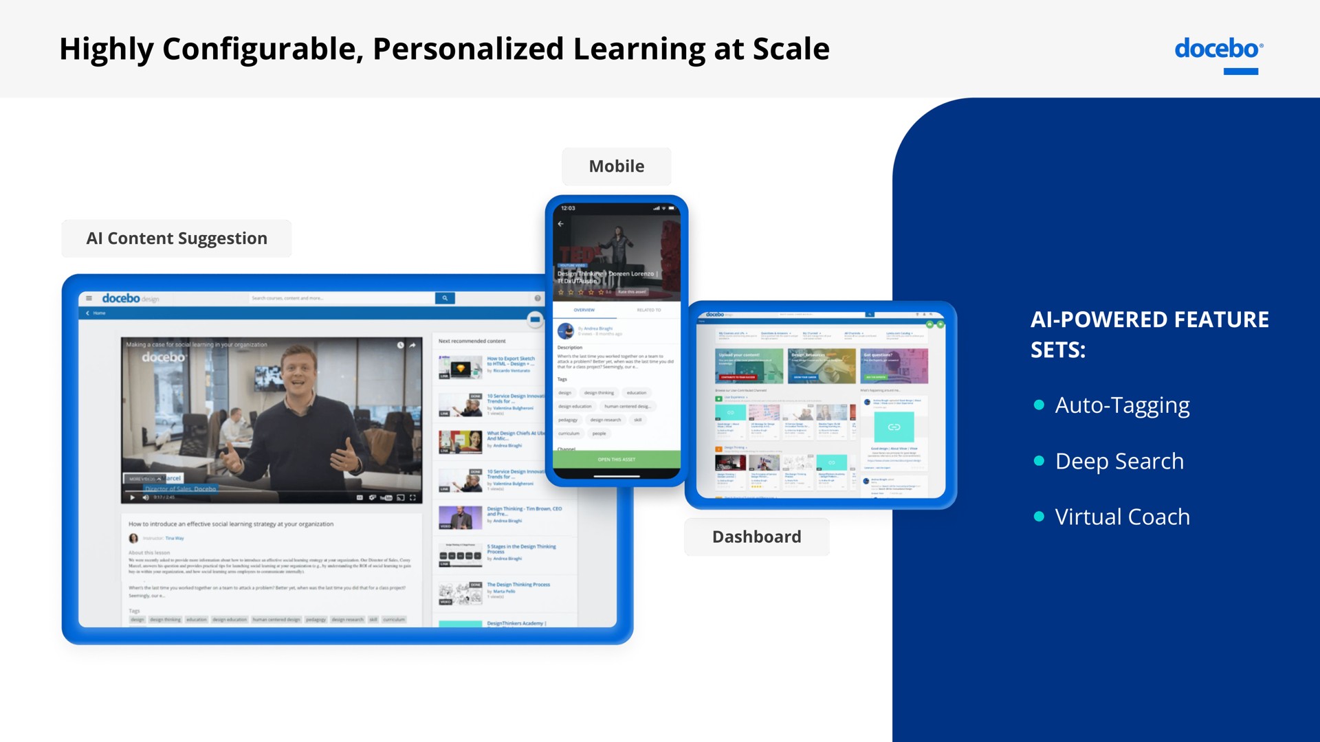 highly con personalized learning at scale | Docebo