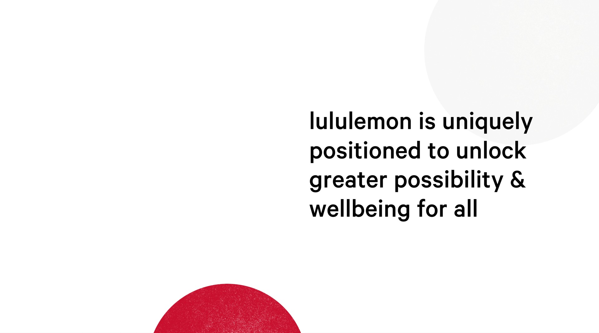 is uniquely positioned to unlock greater possibility for all | Lululemon