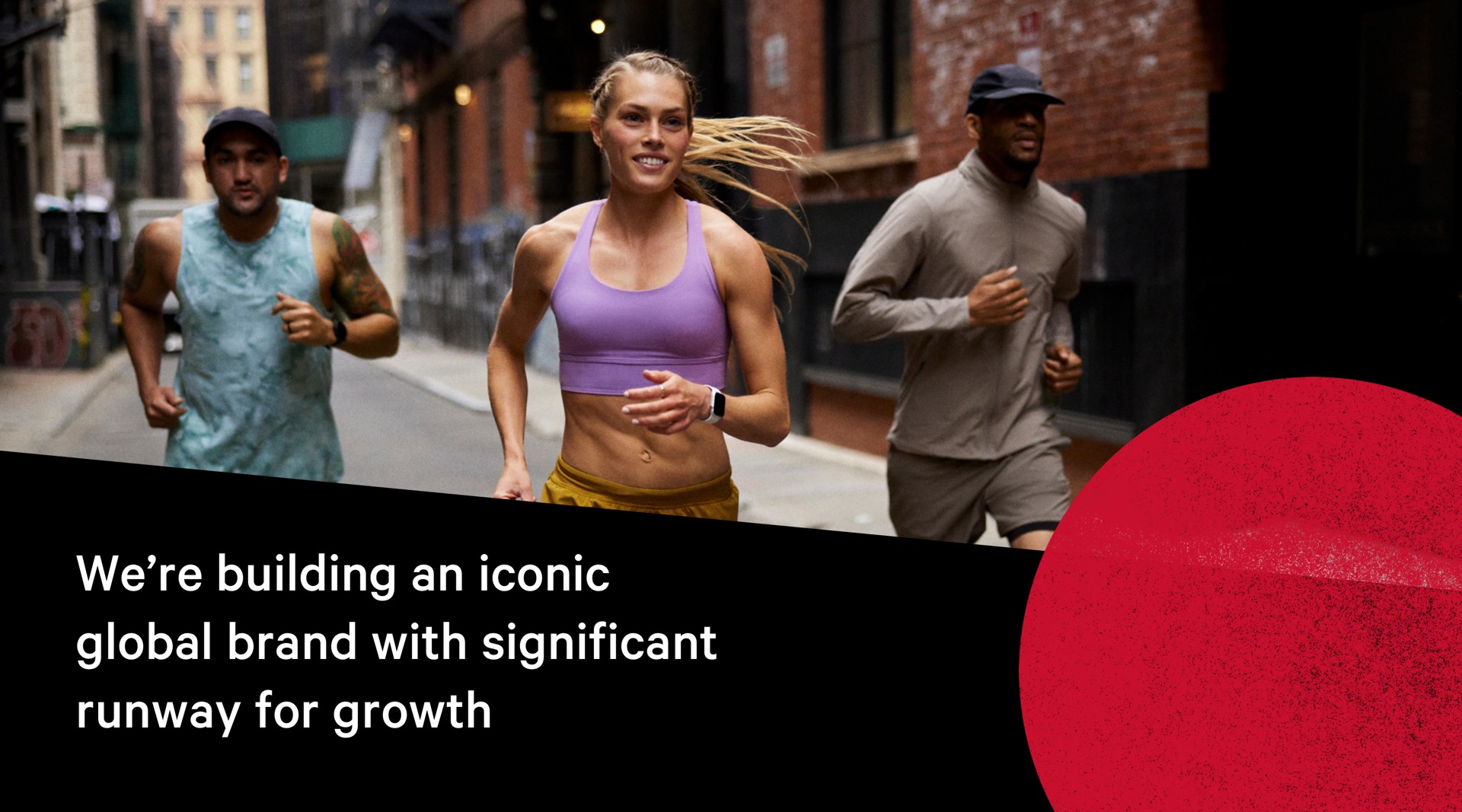 we building an iconic global brand with significant runway for growth | Lululemon