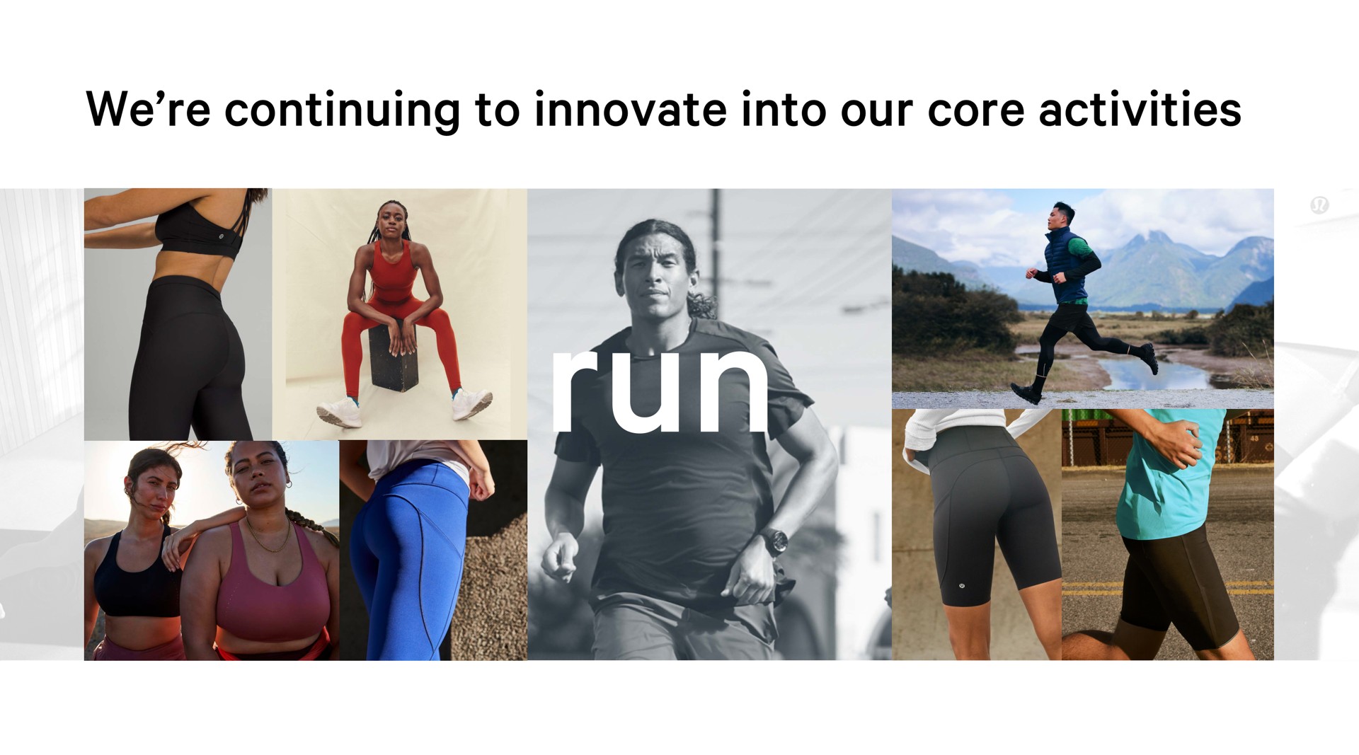 we continuing to innovate into our core activities run | Lululemon