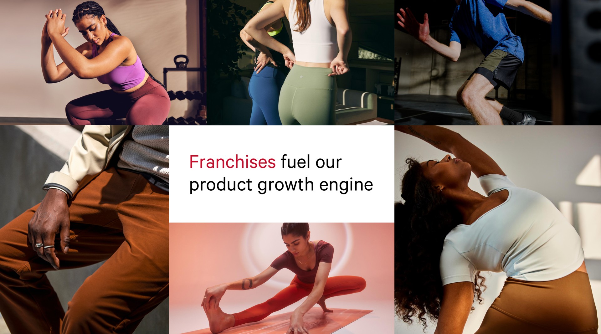 franchises fuel our product growth engine | Lululemon