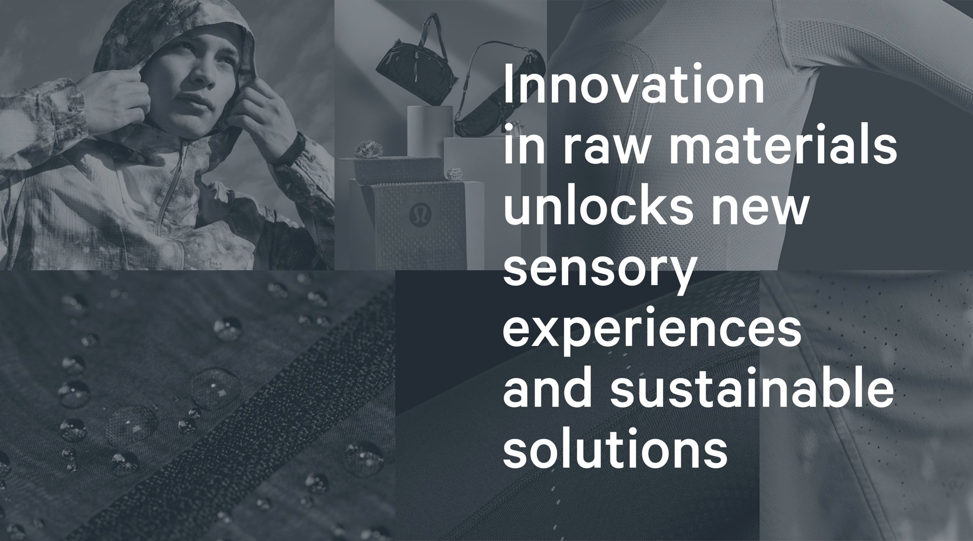 innovation in raw materials unlocks new sensory experiences and sustainable solutions tele tames | Lululemon