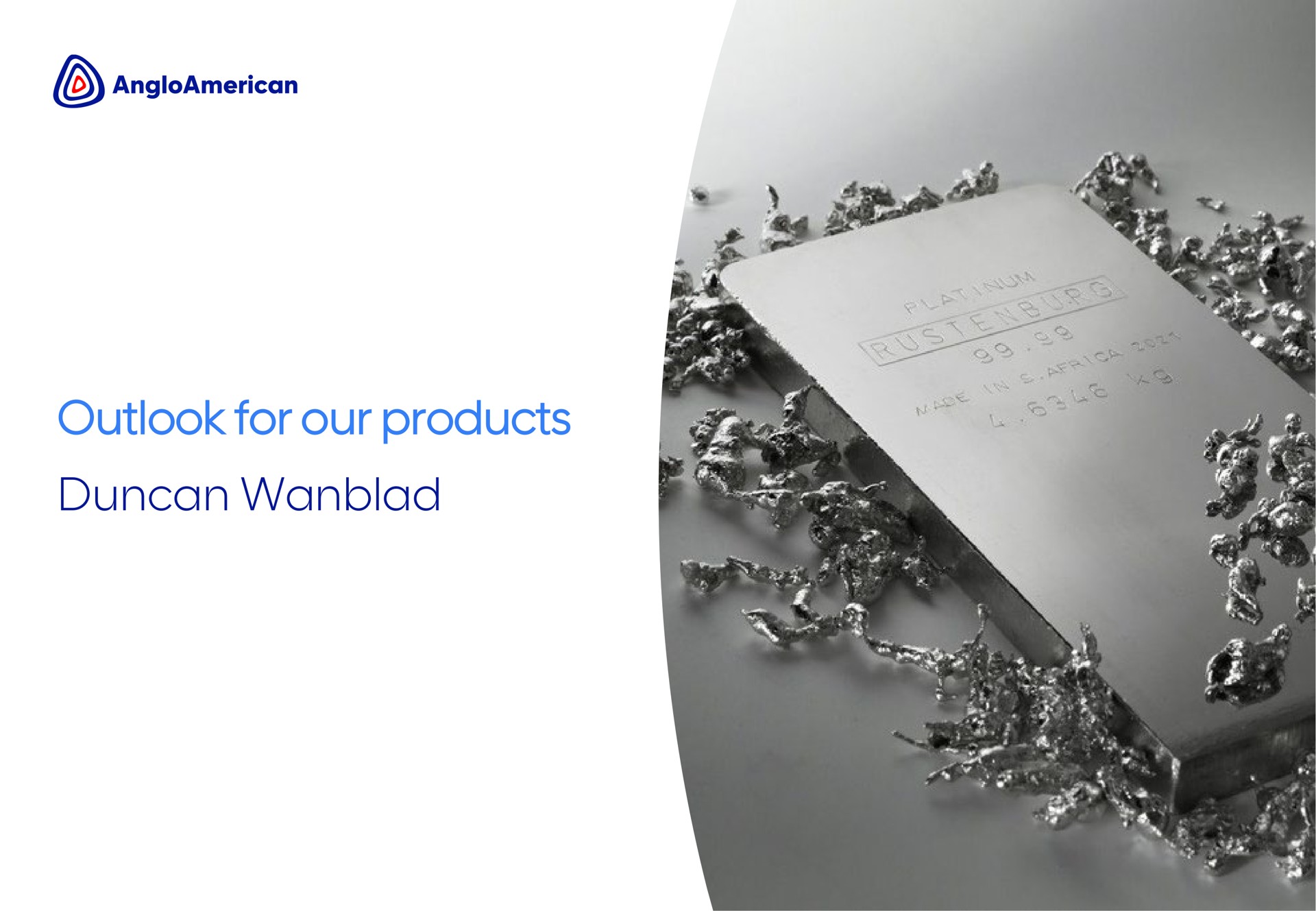 outlook for our products | AngloAmerican