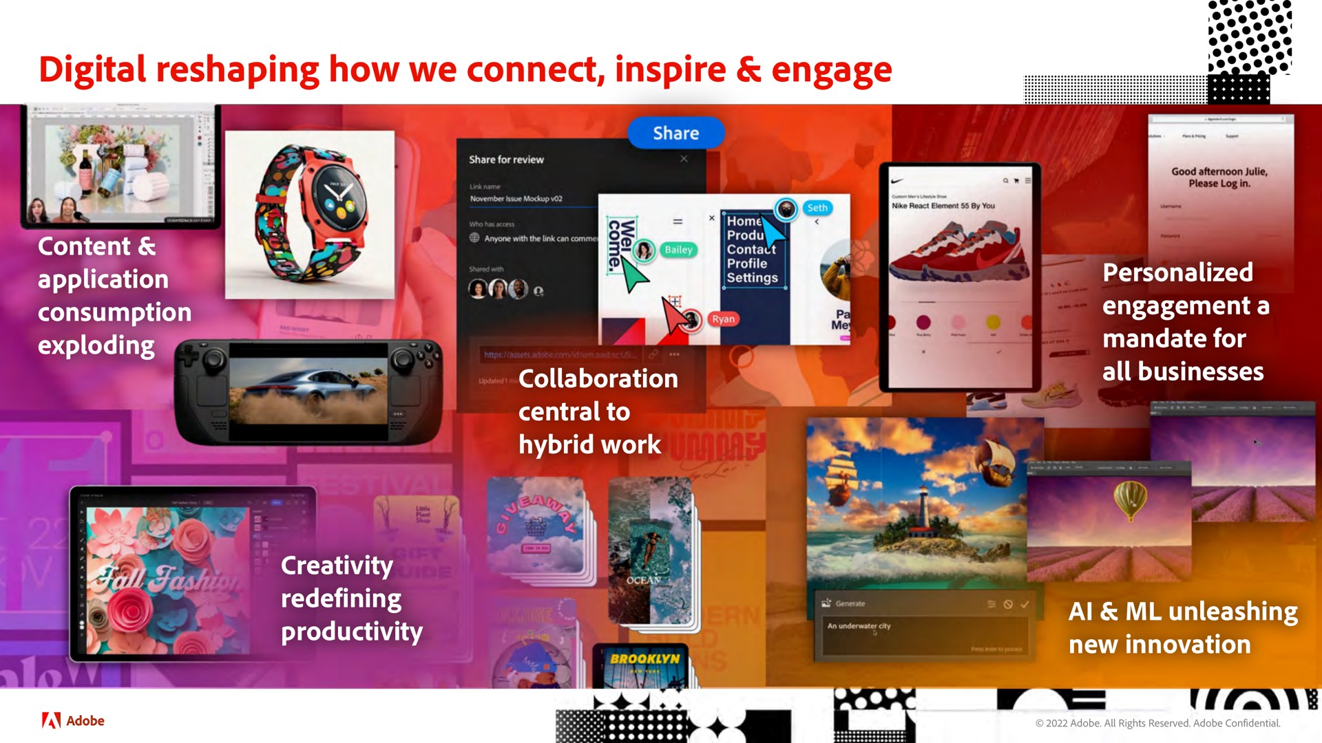 digital reshaping how we connect inspire engage going ale nea cee its | Adobe