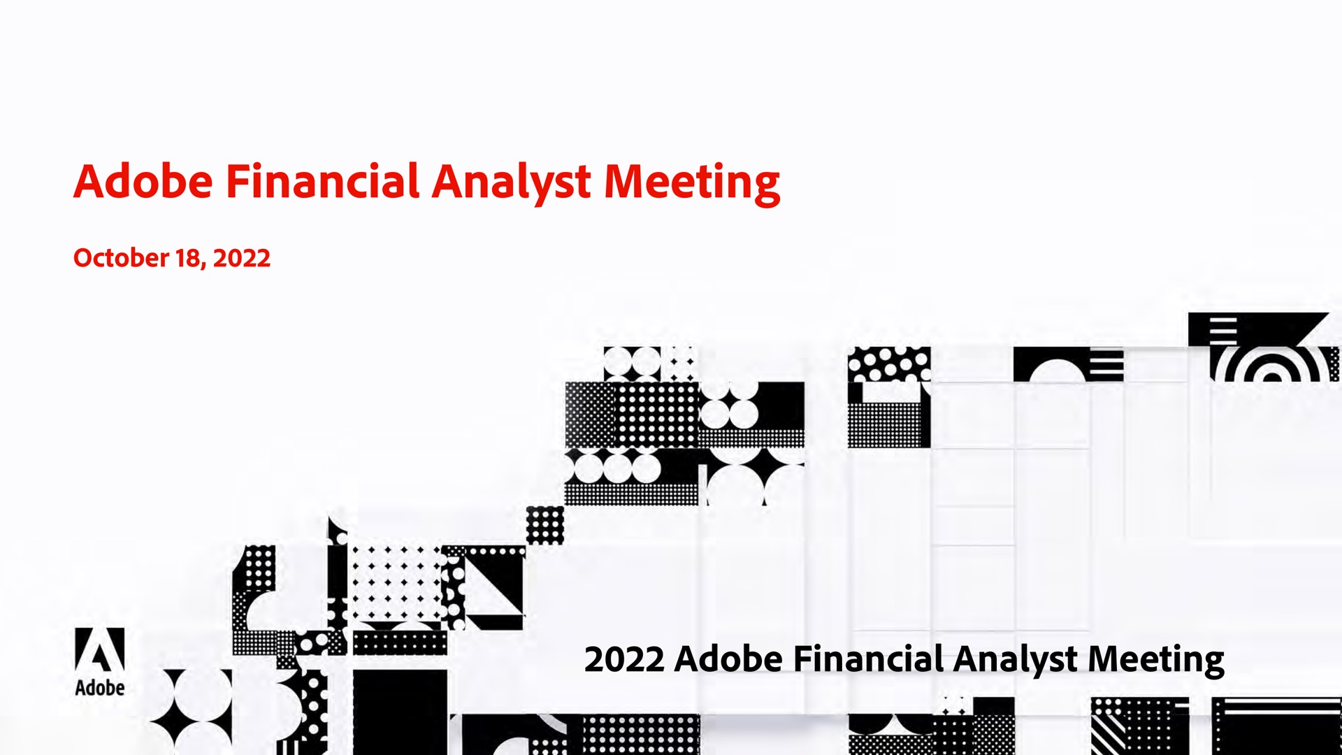 adobe financial analyst meeting adobe financial analyst meeting | Adobe