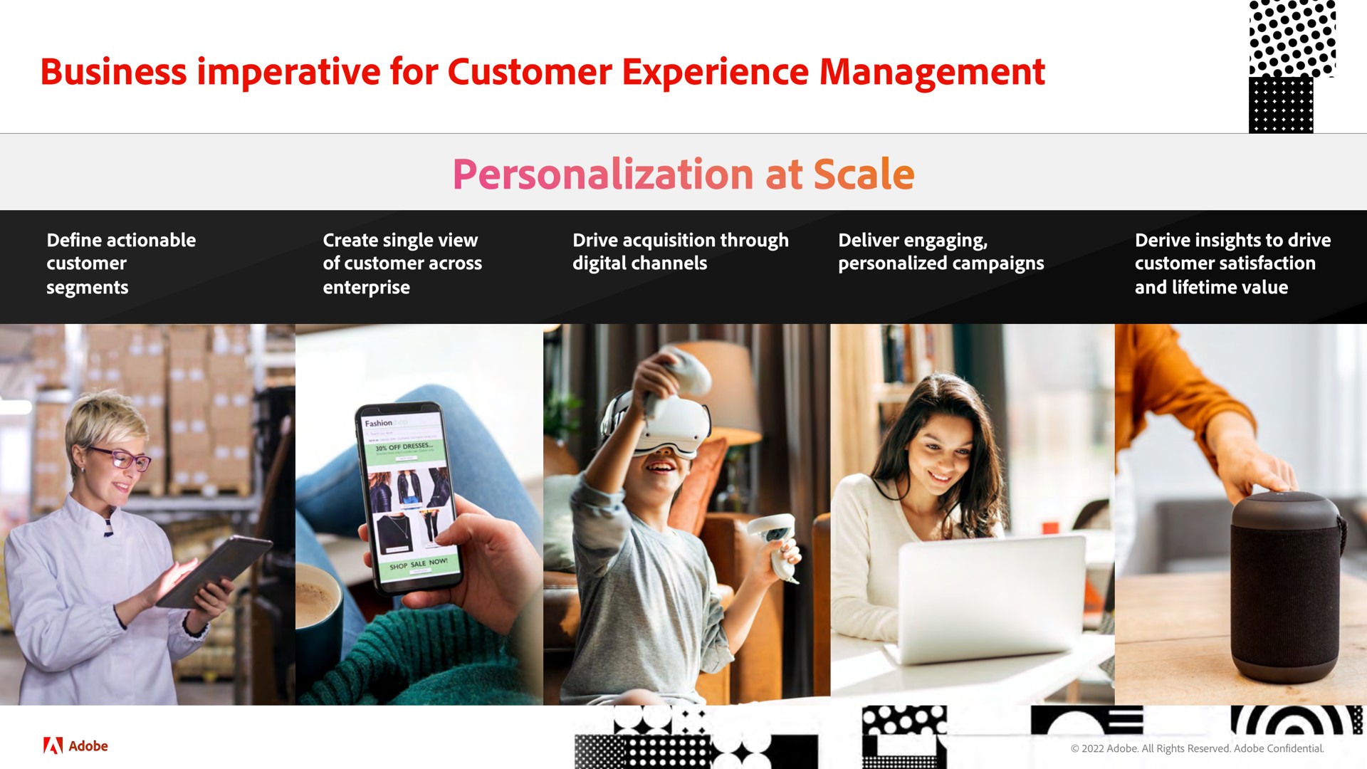 business imperative for customer experience management | Adobe