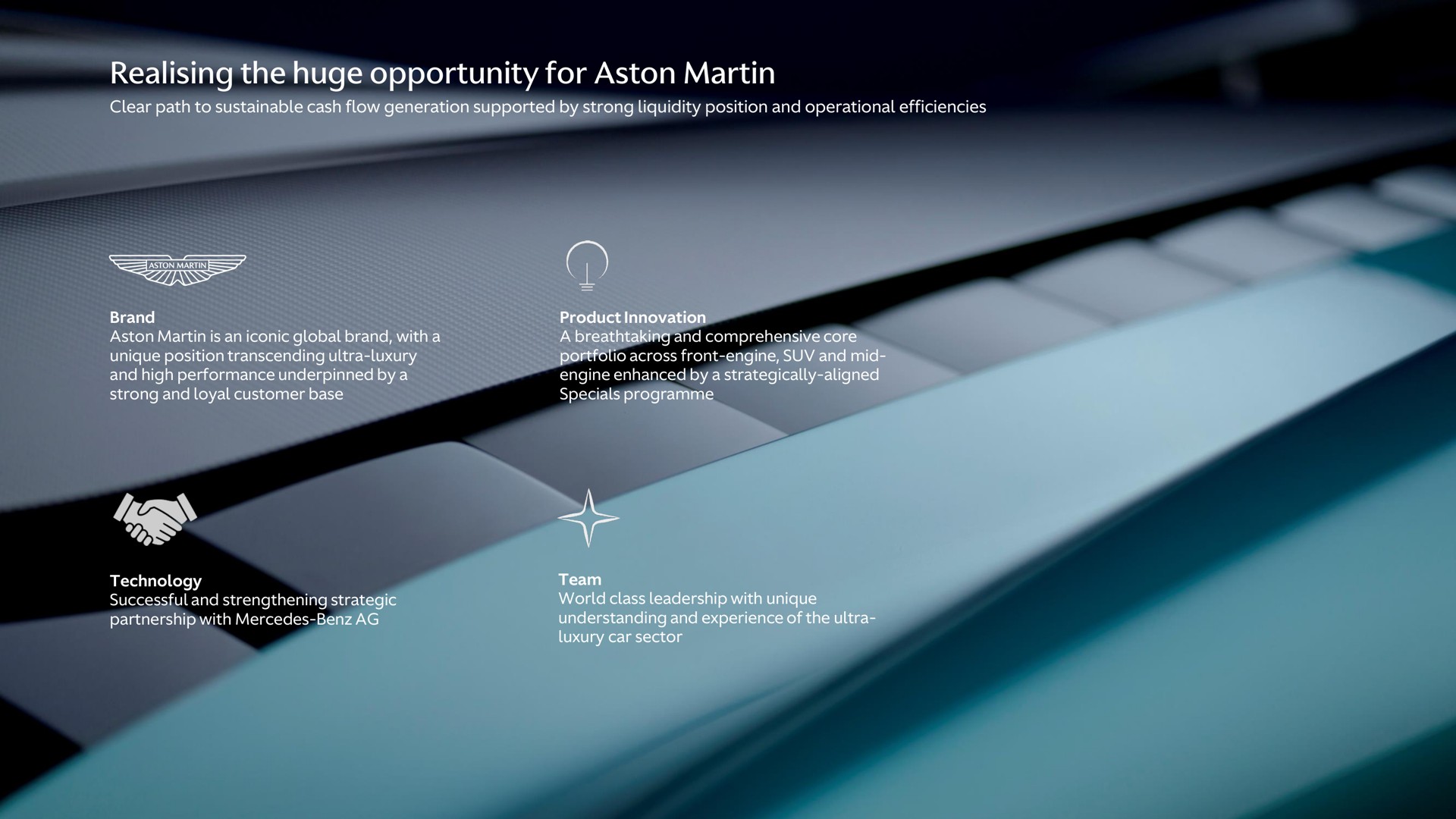 the huge opportunity for martin | Aston Martin