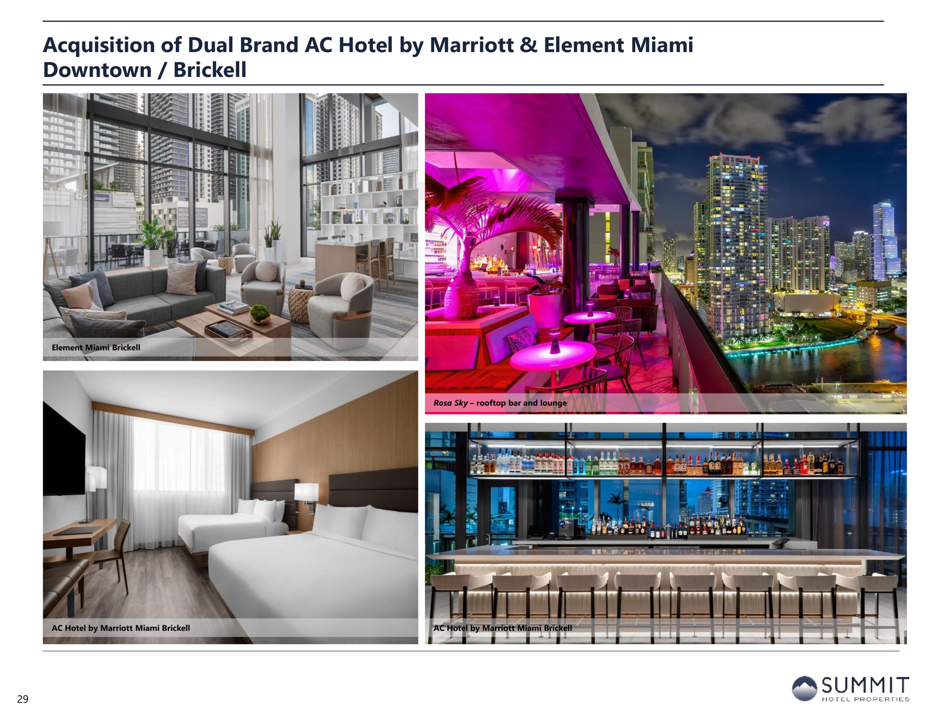 acquisition of dual brand hotel by element downtown ate summit | Summit Hotel Properties
