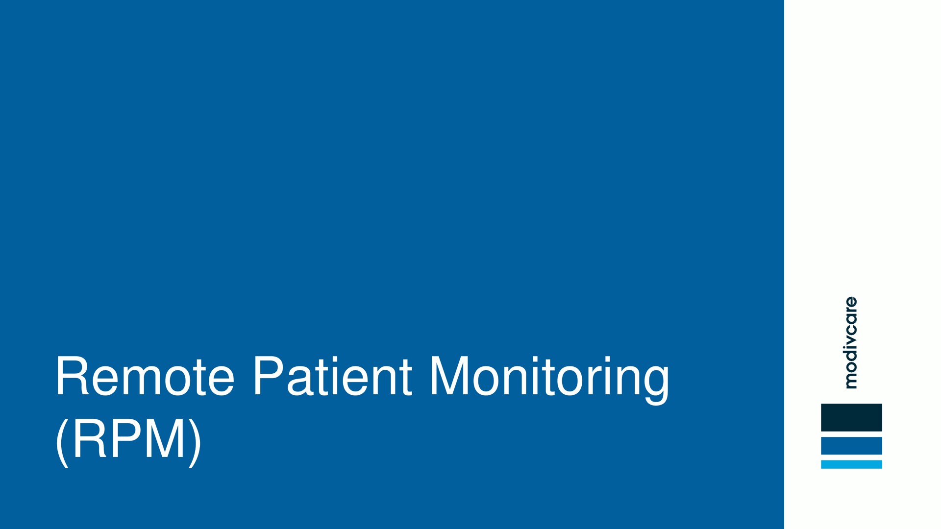 remote patient monitoring | ModivCare