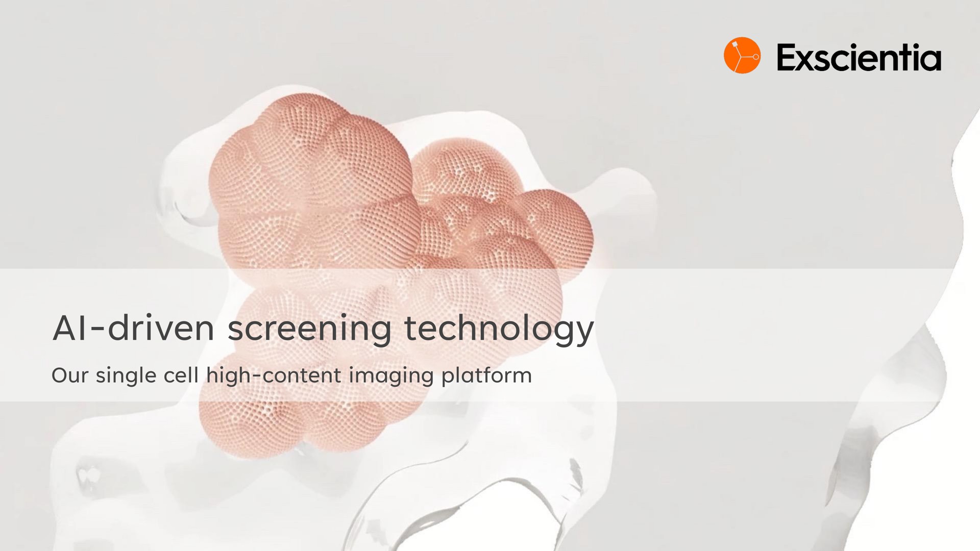 driven screening technology | Exscientia