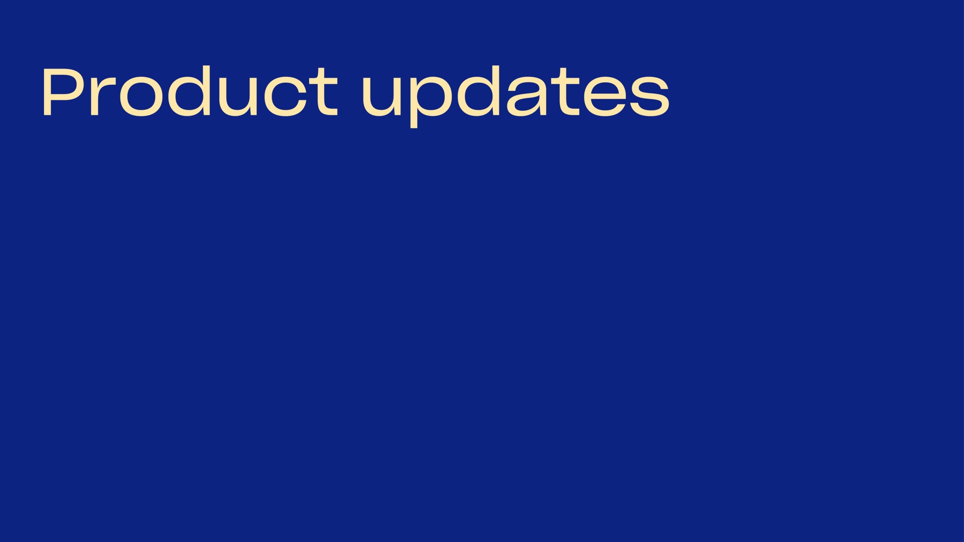 product updates | Dropbox