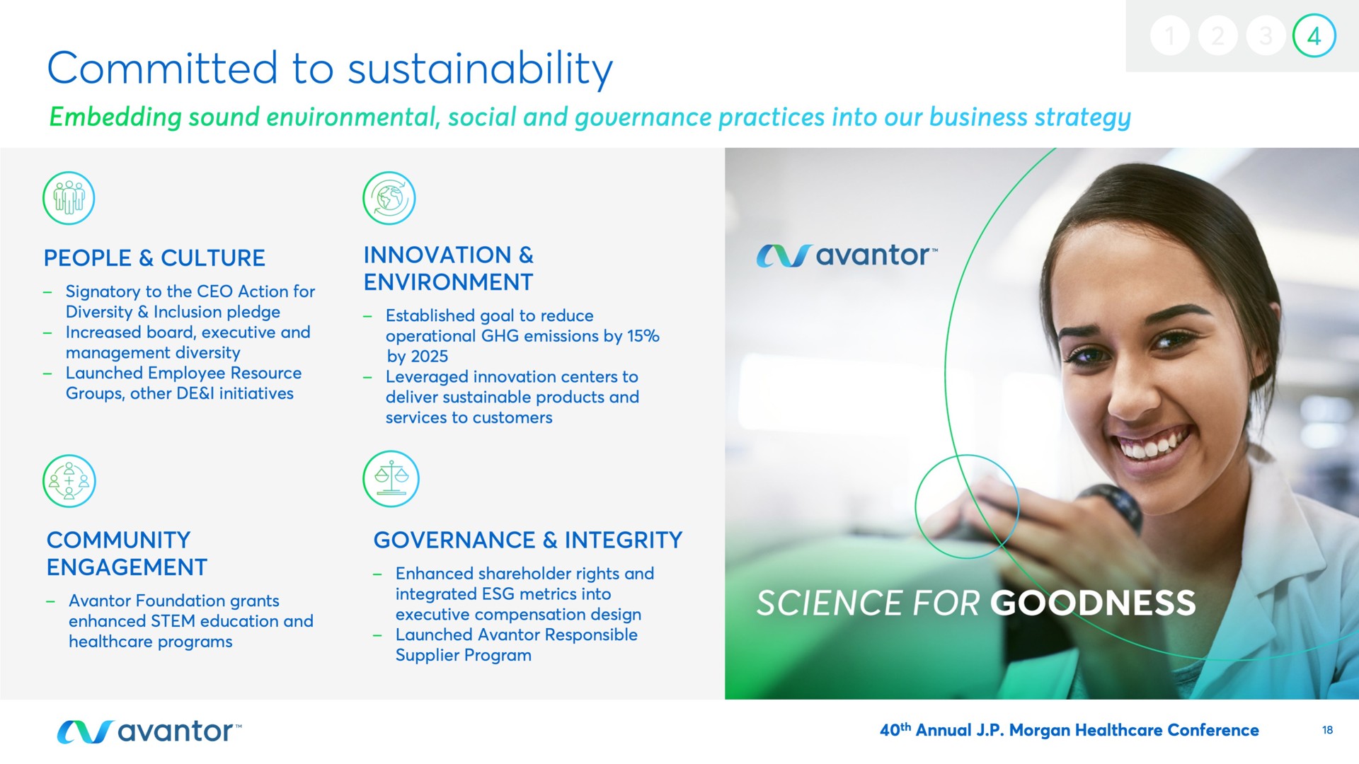 committed to science | Avantor