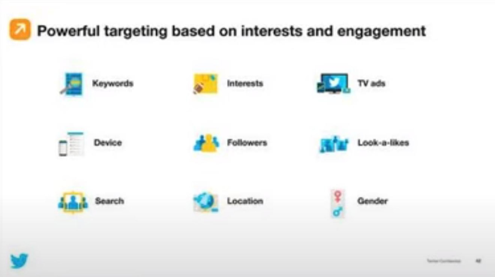 powerful targeting based on interests and engagement a | Twitter