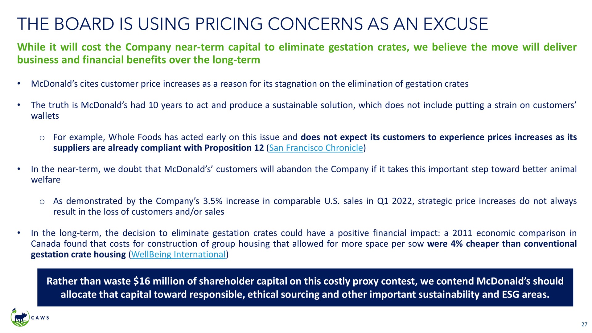 the board is using pricing concerns as an excuse | Icahn Enterprises