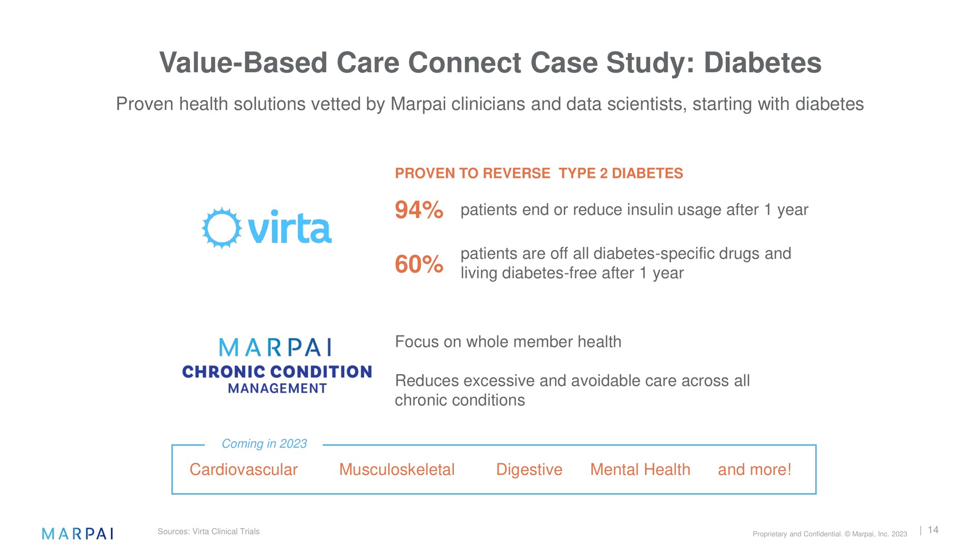 value based care connect case study diabetes | Marpai