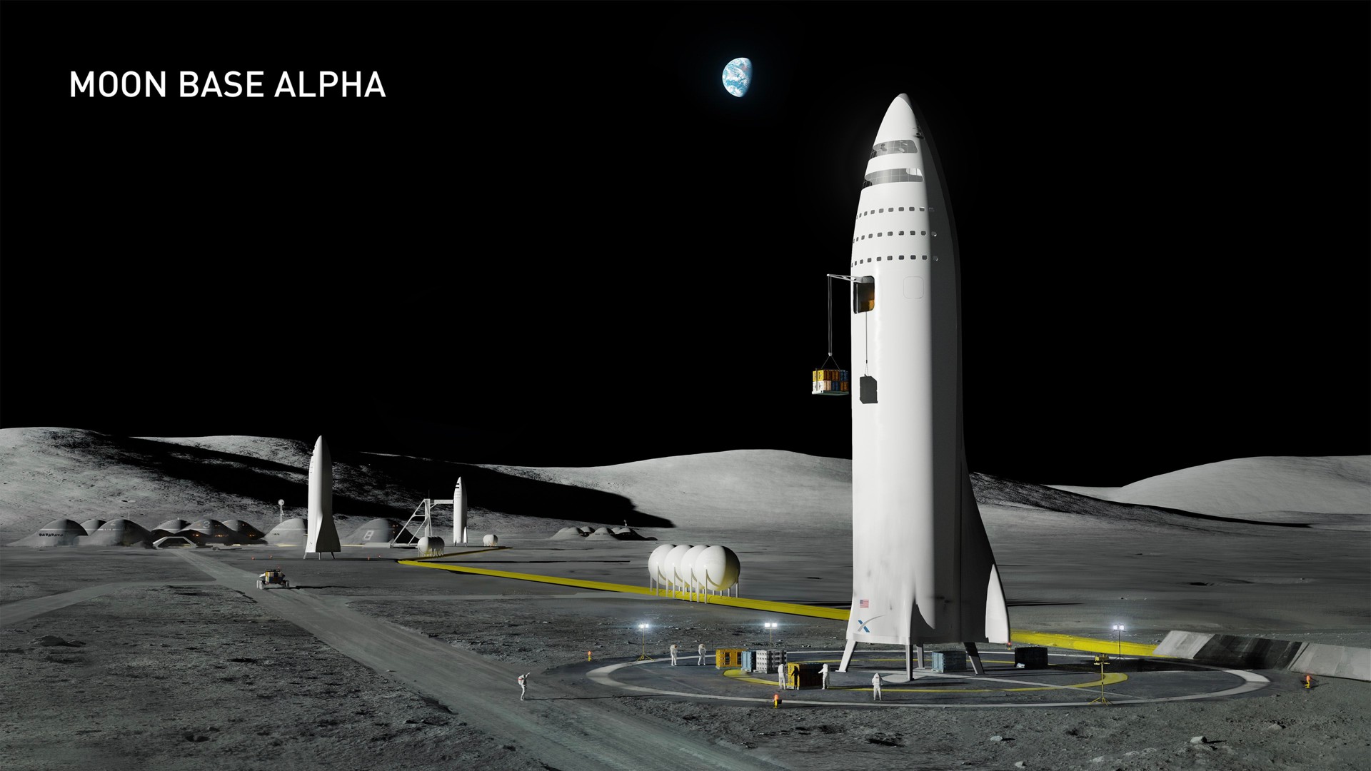 moon base alpha | SpaceX