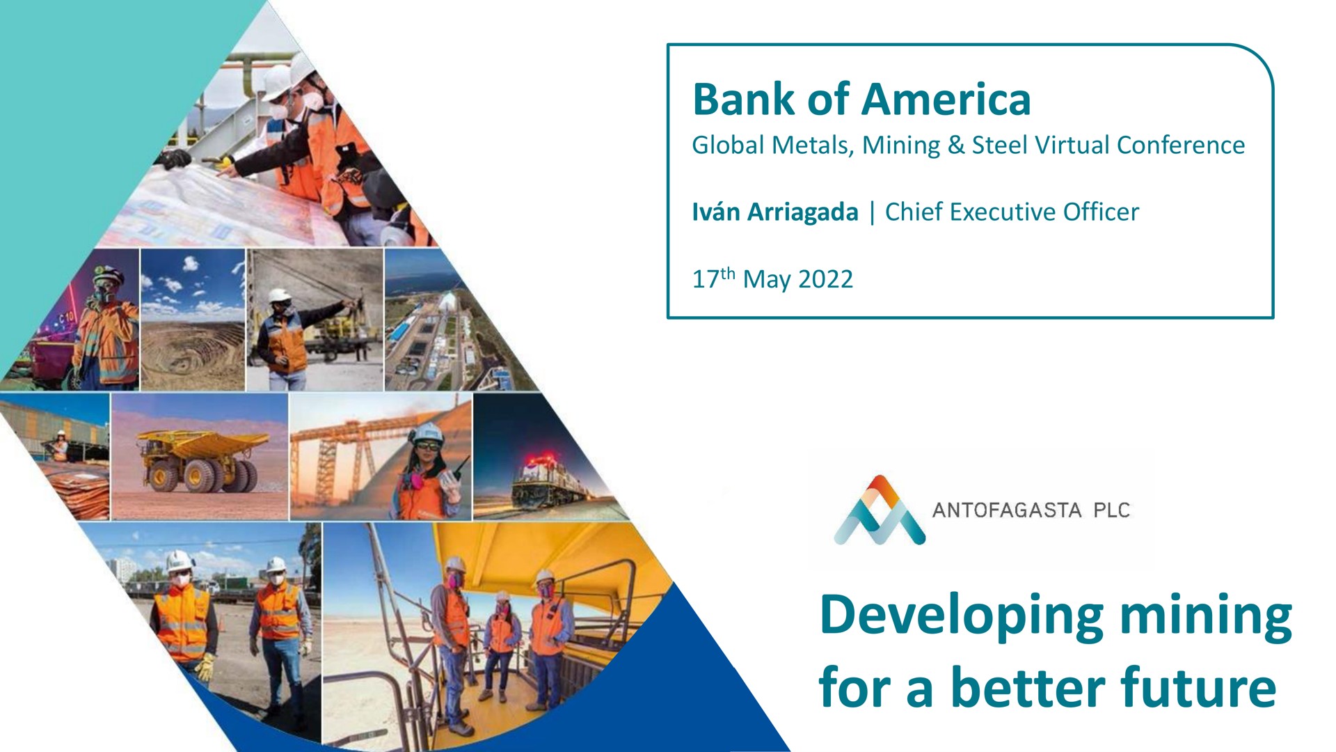 bank of developing mining for a better future an | Antofagasta