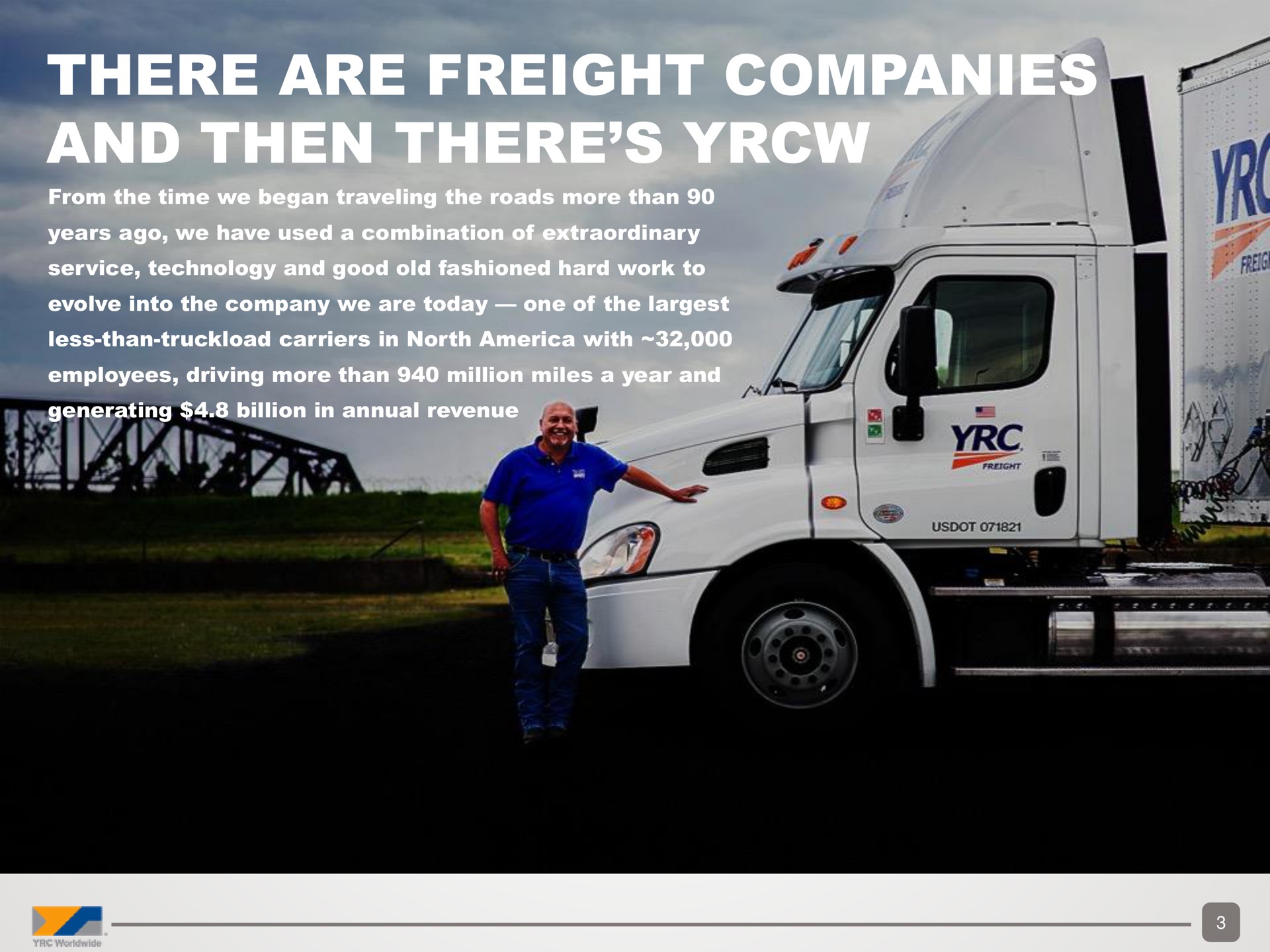 there are freight companies and then there | Yellow Corporation