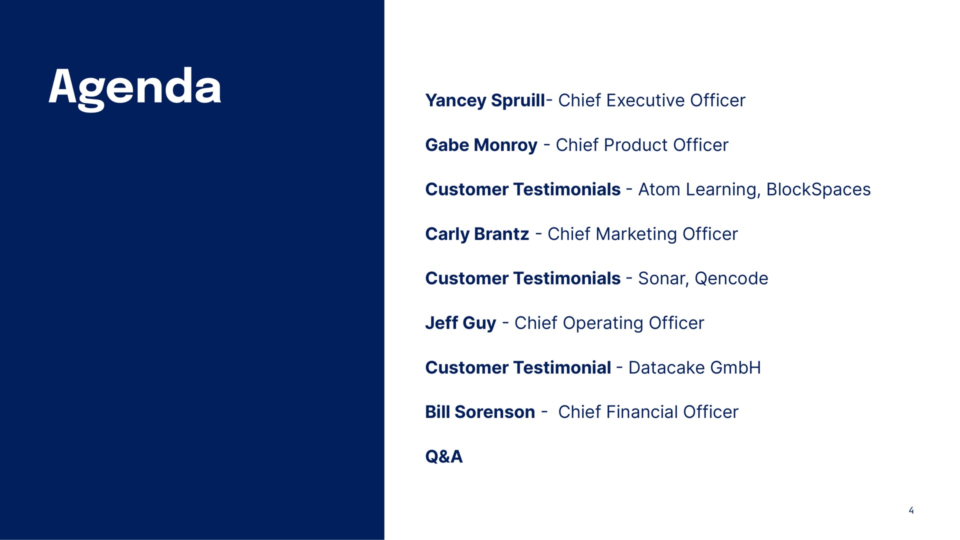 agenda chief executive officer chief product officer customer testimonials atom learning chief marketing officer customer testimonials sonar encode jeff guy chief operating officer customer testimonial bill chief financial officer a | DigitalOcean
