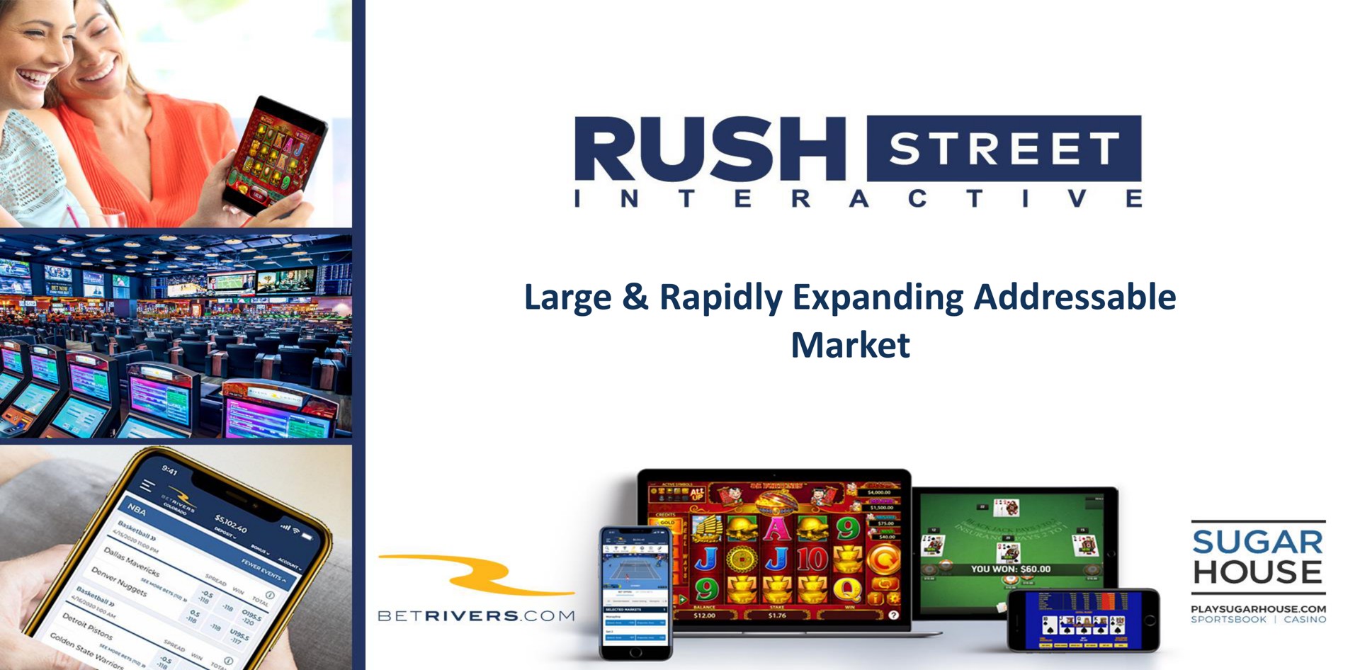 large rapidly expanding market rush a sugar house | Rush Street