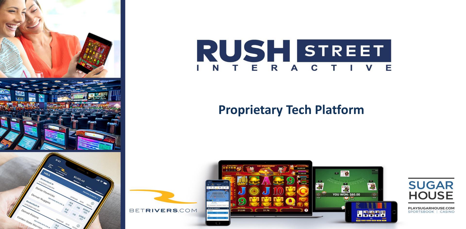 proprietary tech platform rush a sugar house | Rush Street