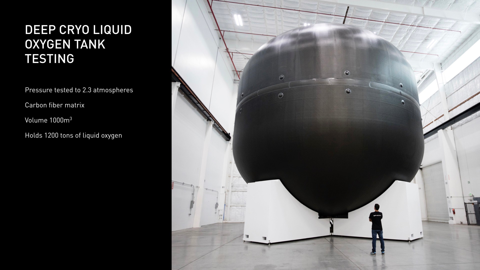 deep liquid oxygen tank testing | SpaceX